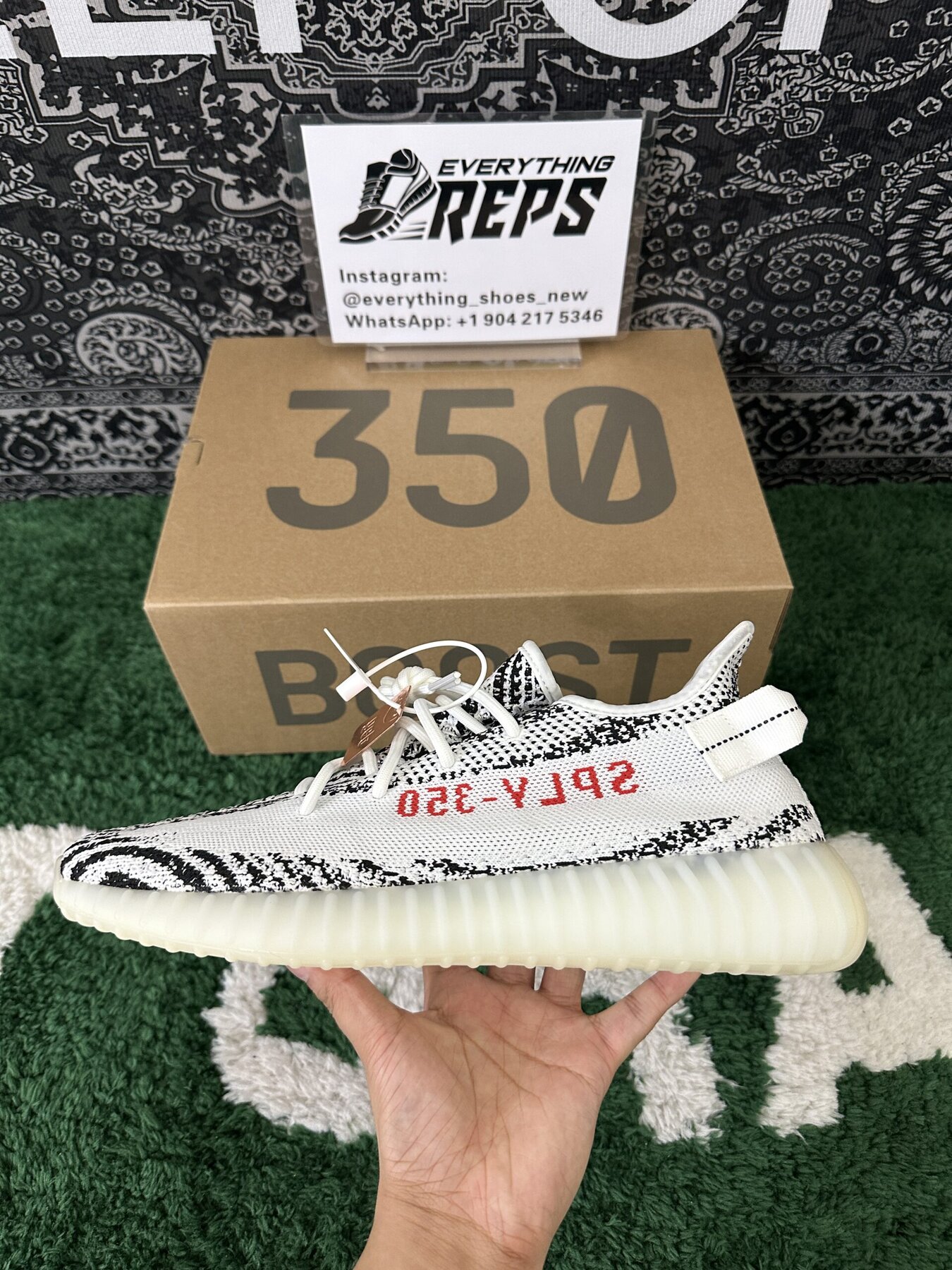 Yeezy Boost 350 V2 Zebra - Image 3