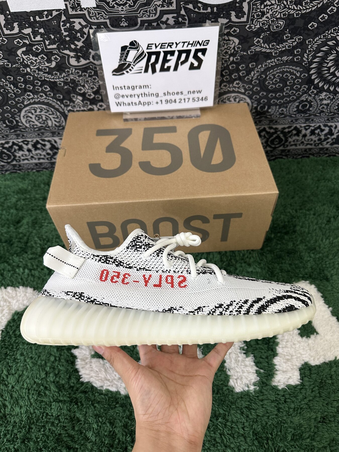 Yeezy Boost 350 V2 Zebra - Image 5