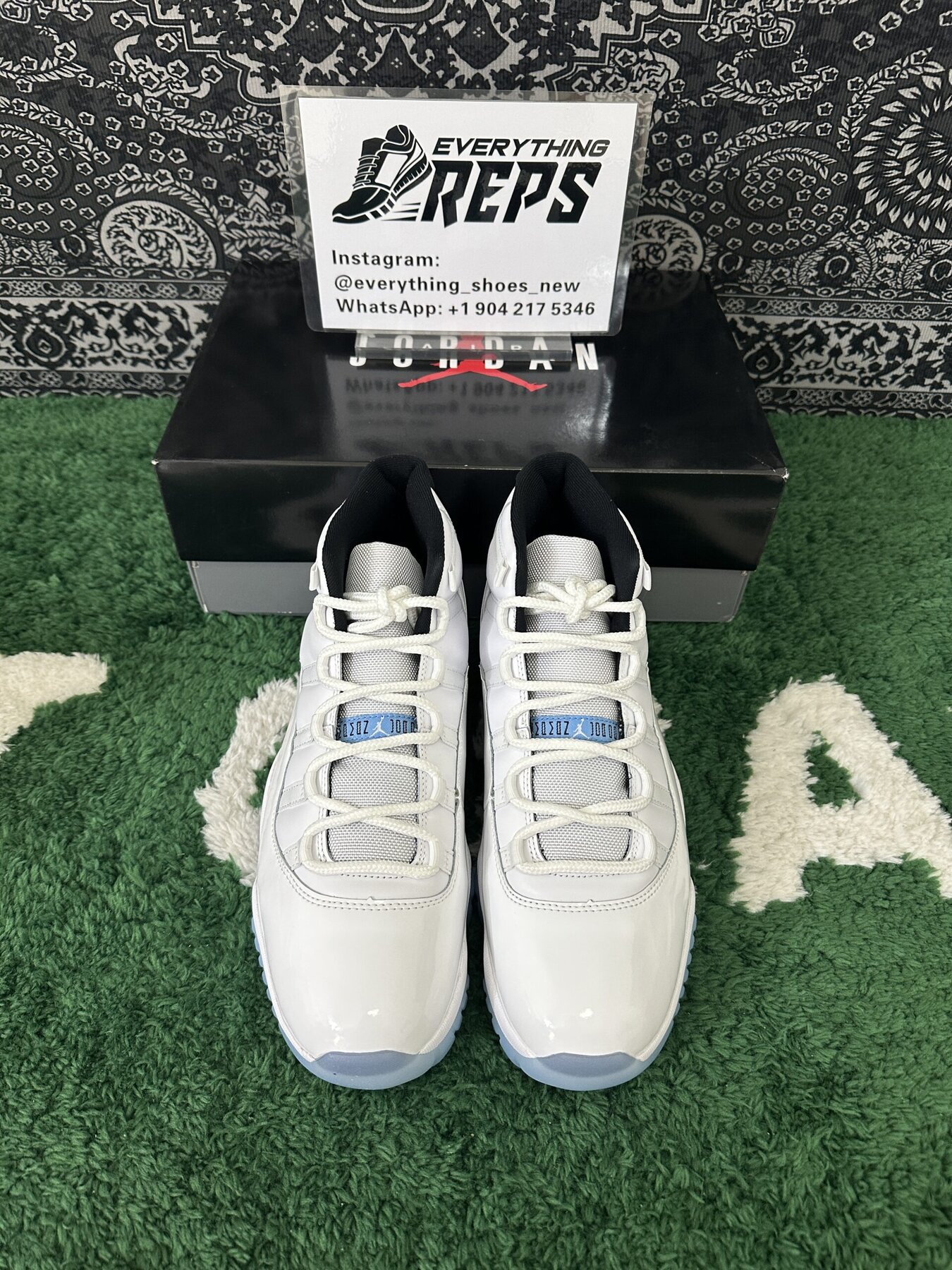 AJ11 Legend Blue Columbia - Image 10