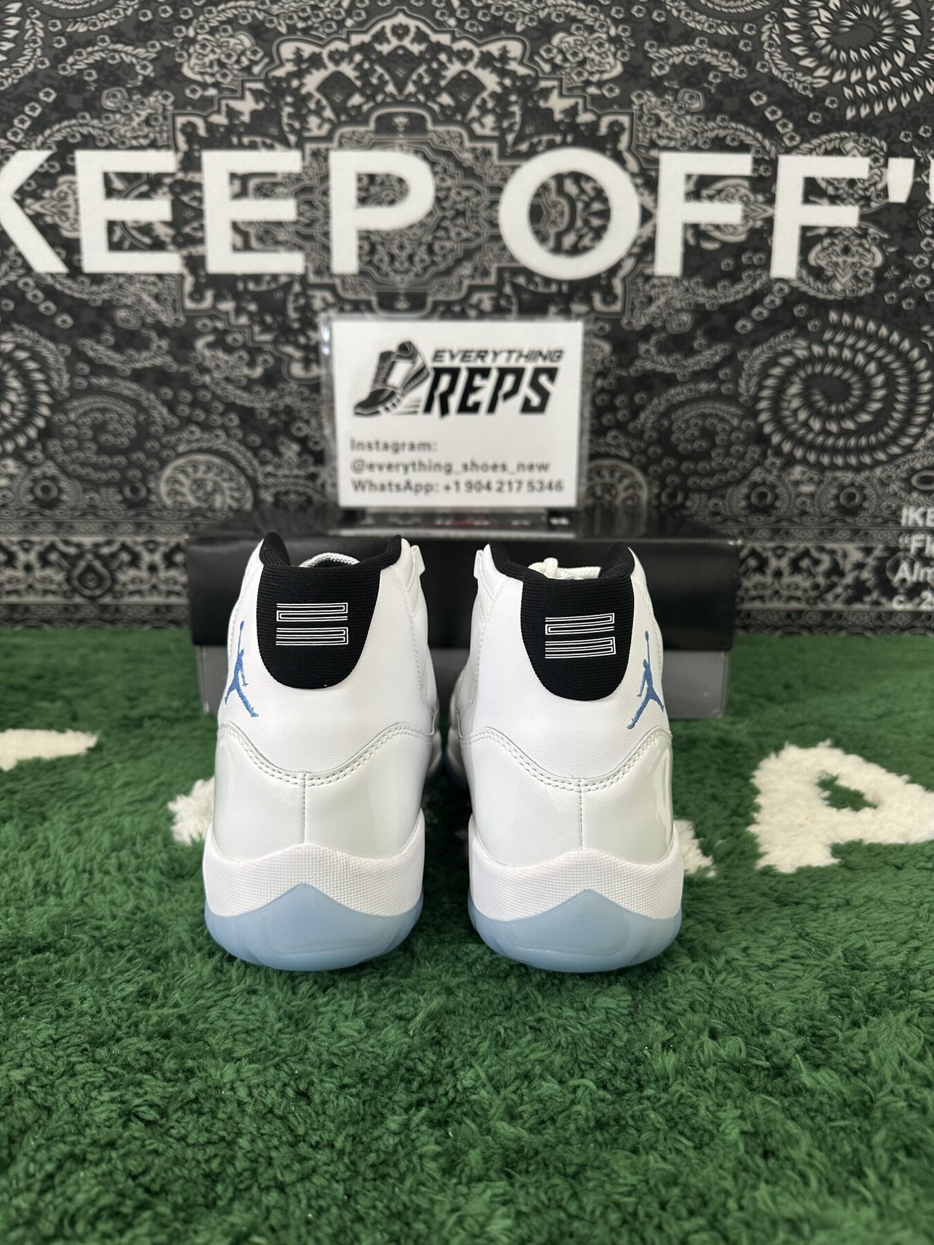 AJ11 Legend Blue Columbia - Image 8