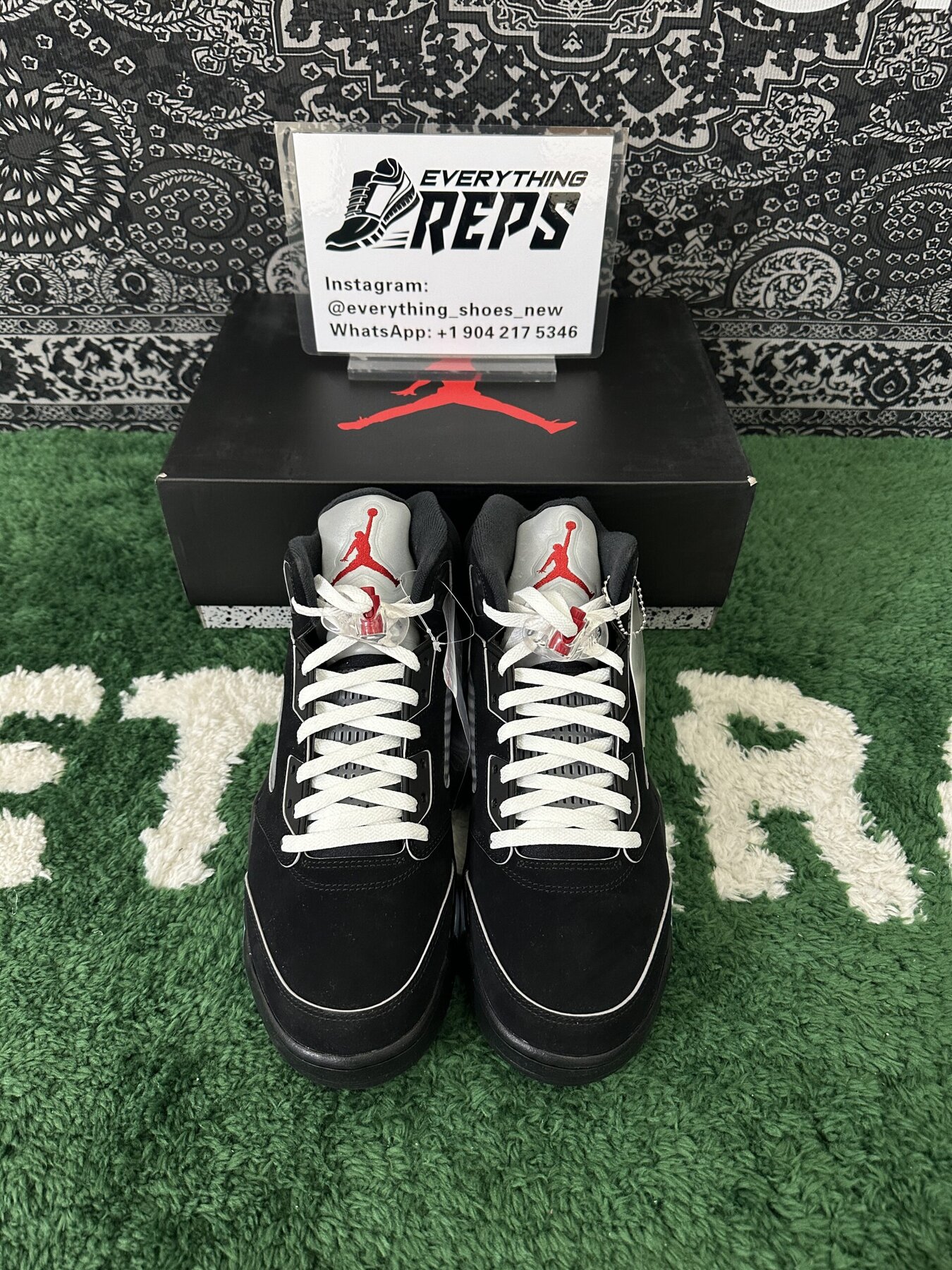 AJ5 Black Metallic Reimagined - Image 10