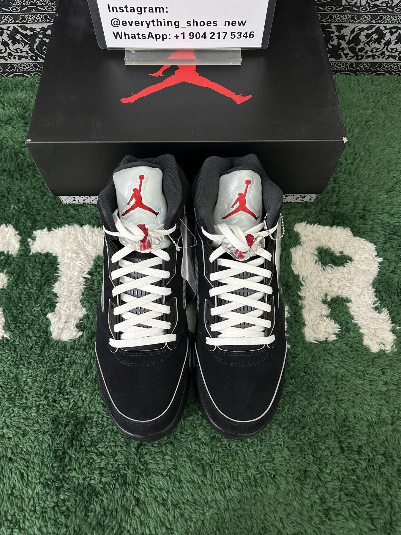 AJ5 Black Metallic Reimagined - Image 9