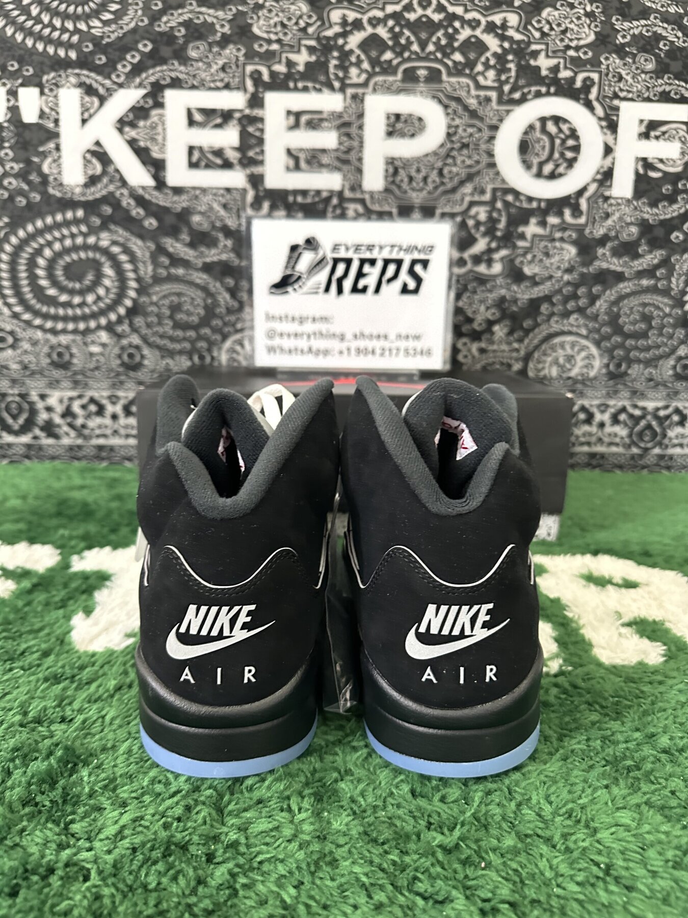 AJ5 Black Metallic Reimagined - Image 8