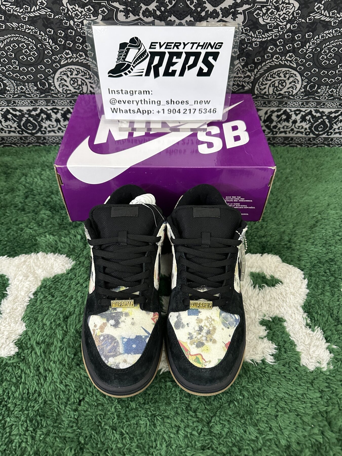 SB Dunk Low Supreme Rammellzee - Image 10