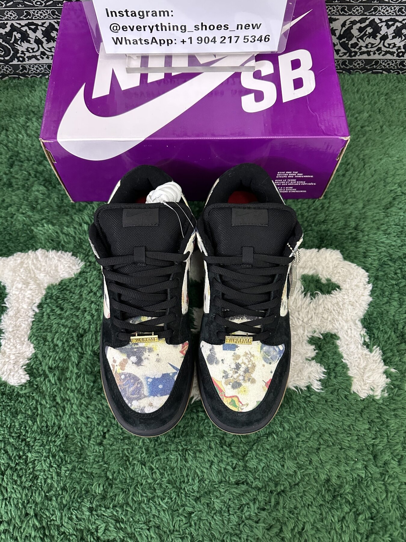 SB Dunk Low Supreme Rammellzee - Image 9
