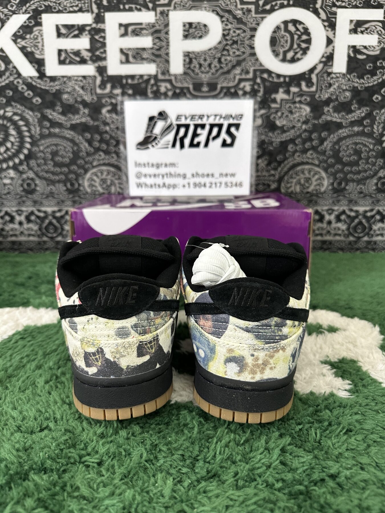 SB Dunk Low Supreme Rammellzee - Image 8