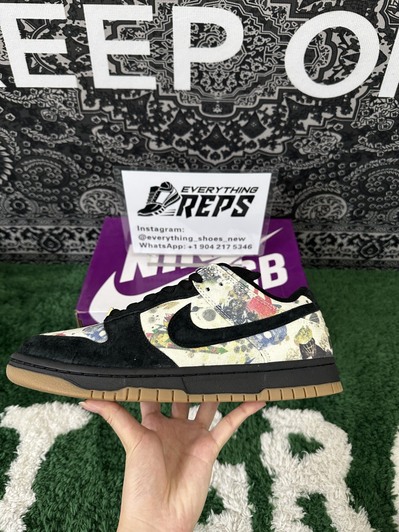 SB Dunk Low Supreme Rammellzee - Image 5