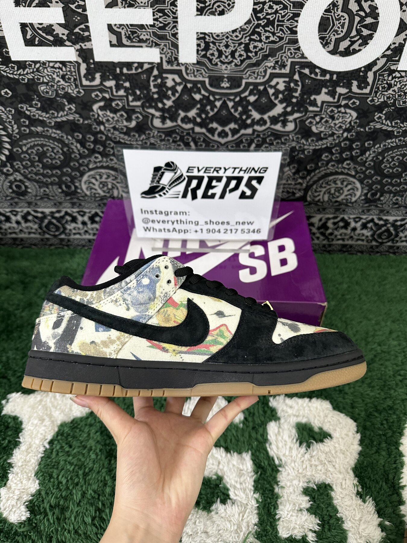 SB Dunk Low Supreme Rammellzee - Image 4