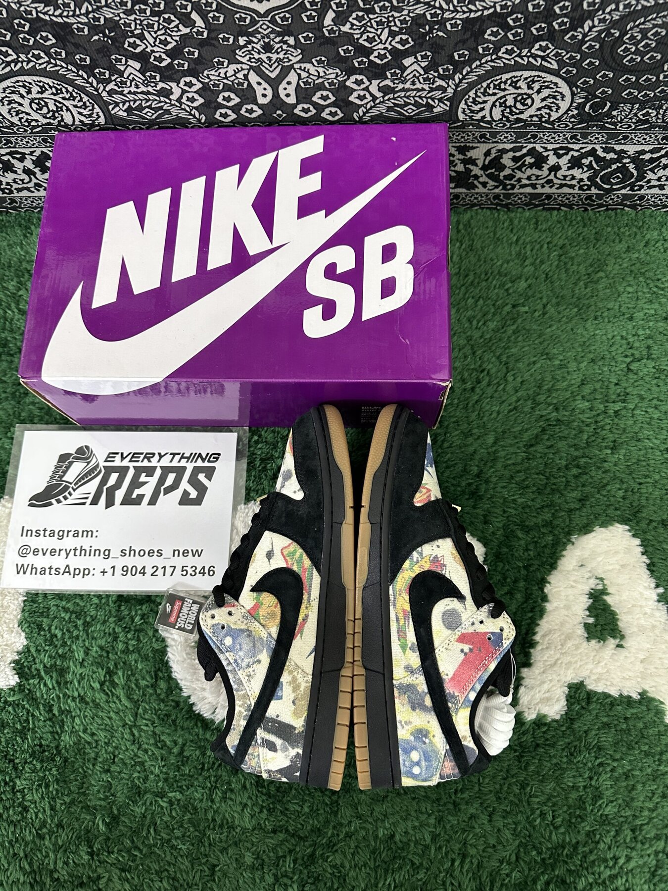 SB Dunk Low Supreme Rammellzee - Image 3