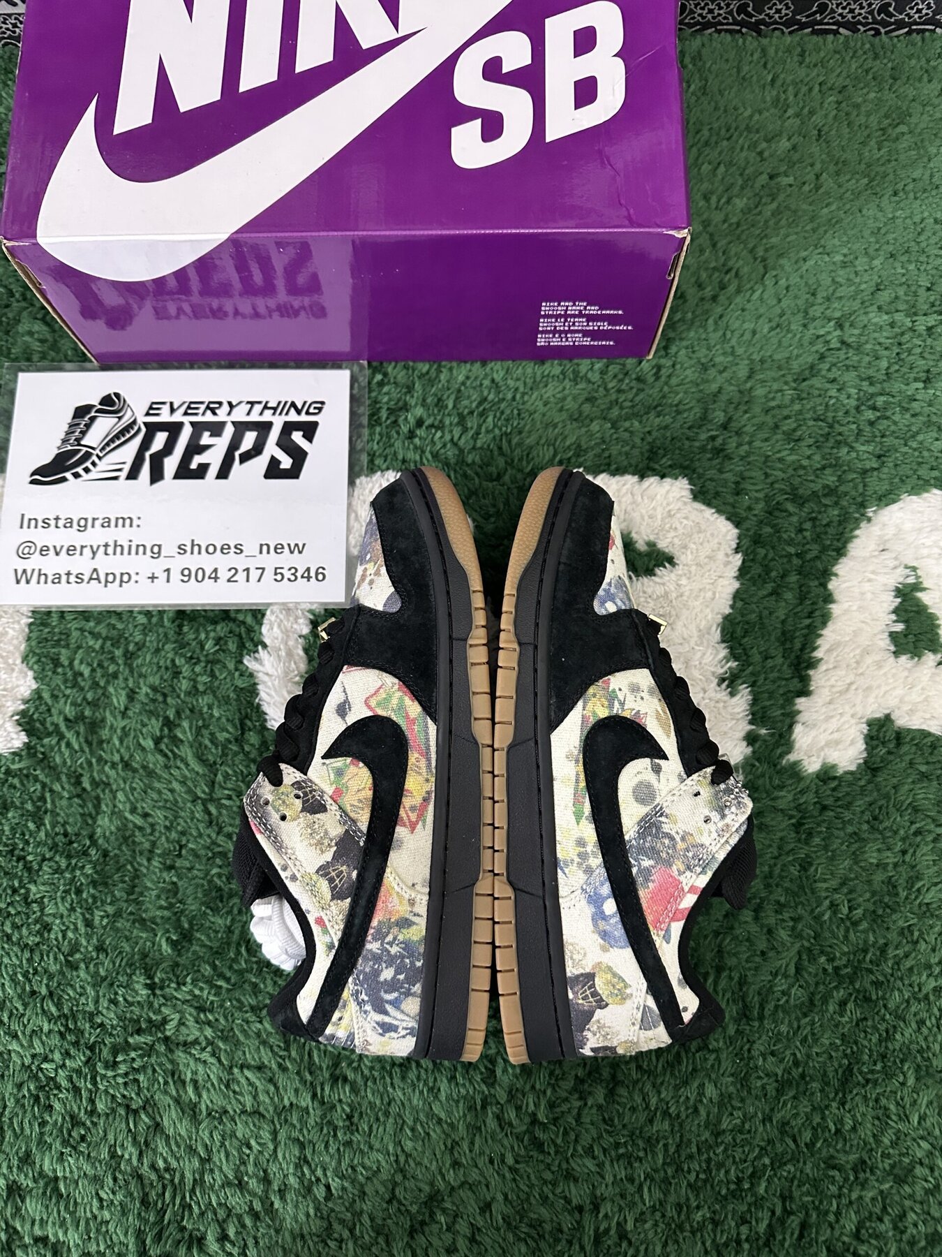 SB Dunk Low Supreme Rammellzee - Image 2