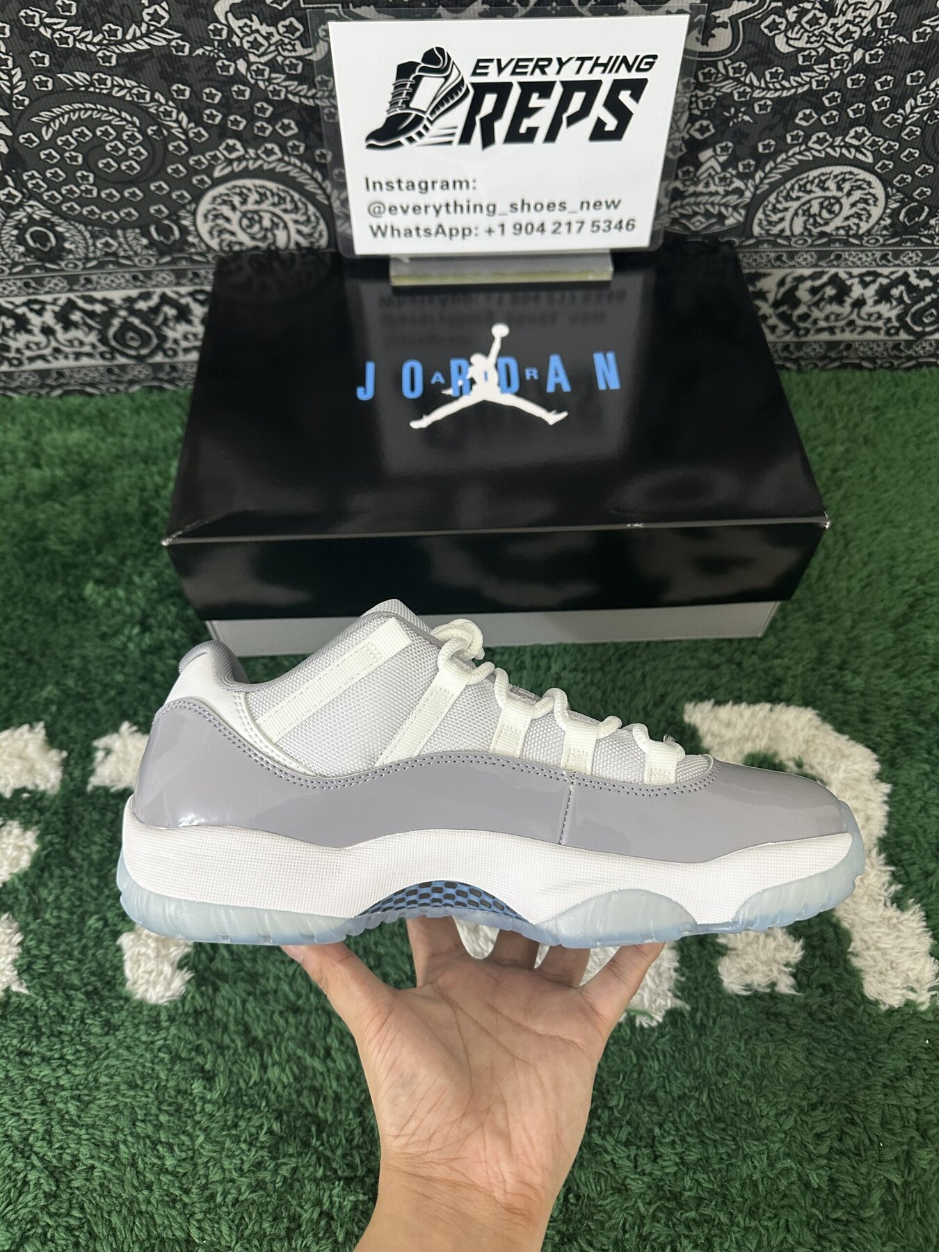 AJ11 Low Cement Gray - Image 7