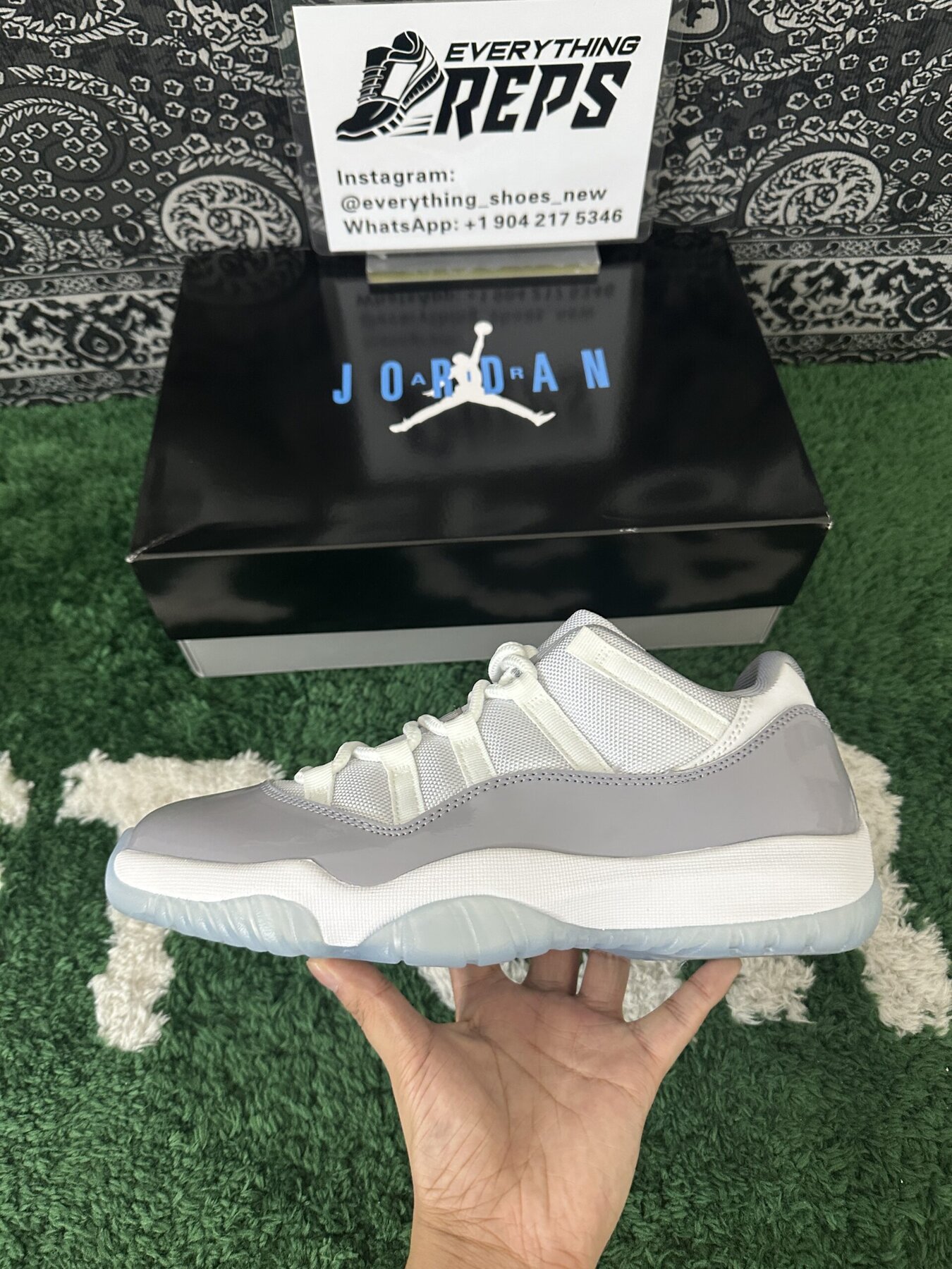 AJ11 Low Cement Gray - Image 6