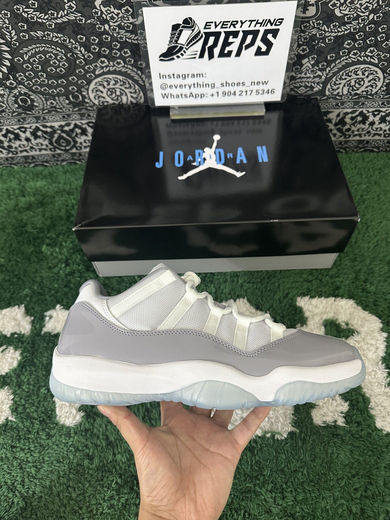 AJ11 Low Cement Gray - Image 5