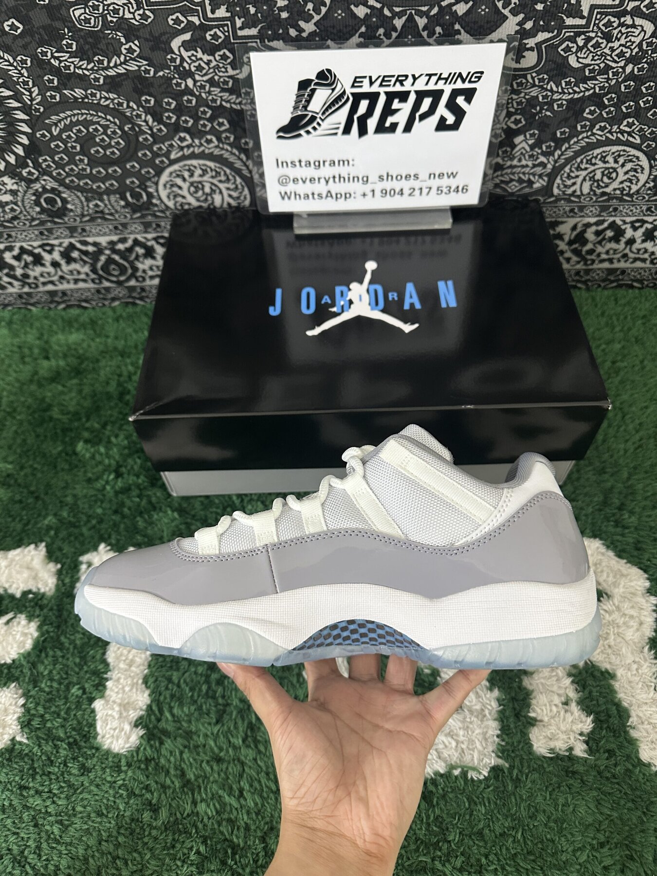 AJ11 Low Cement Gray - Image 4