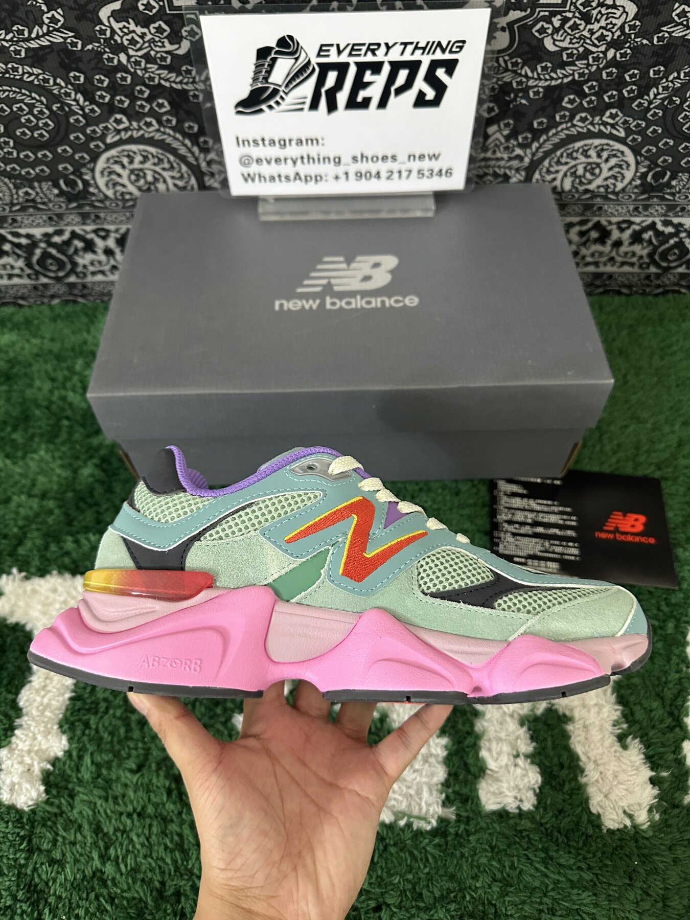 New Balance 9060 Warped Multi-Color - Image 8