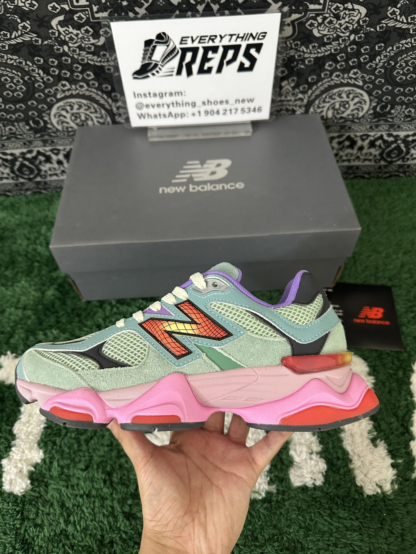 New Balance 9060 Warped Multi-Color - Image 7