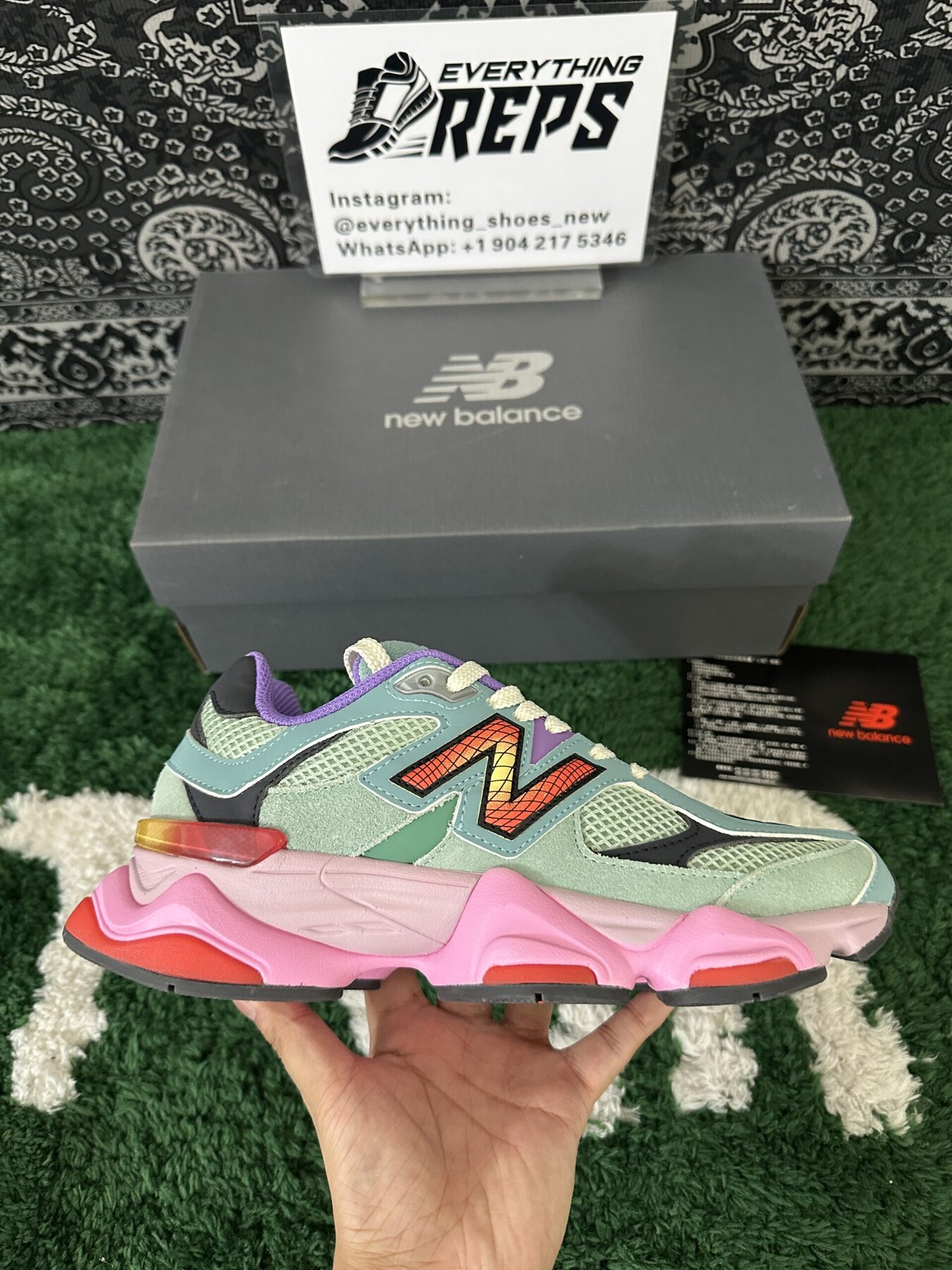 New Balance 9060 Warped Multi-Color - Image 6