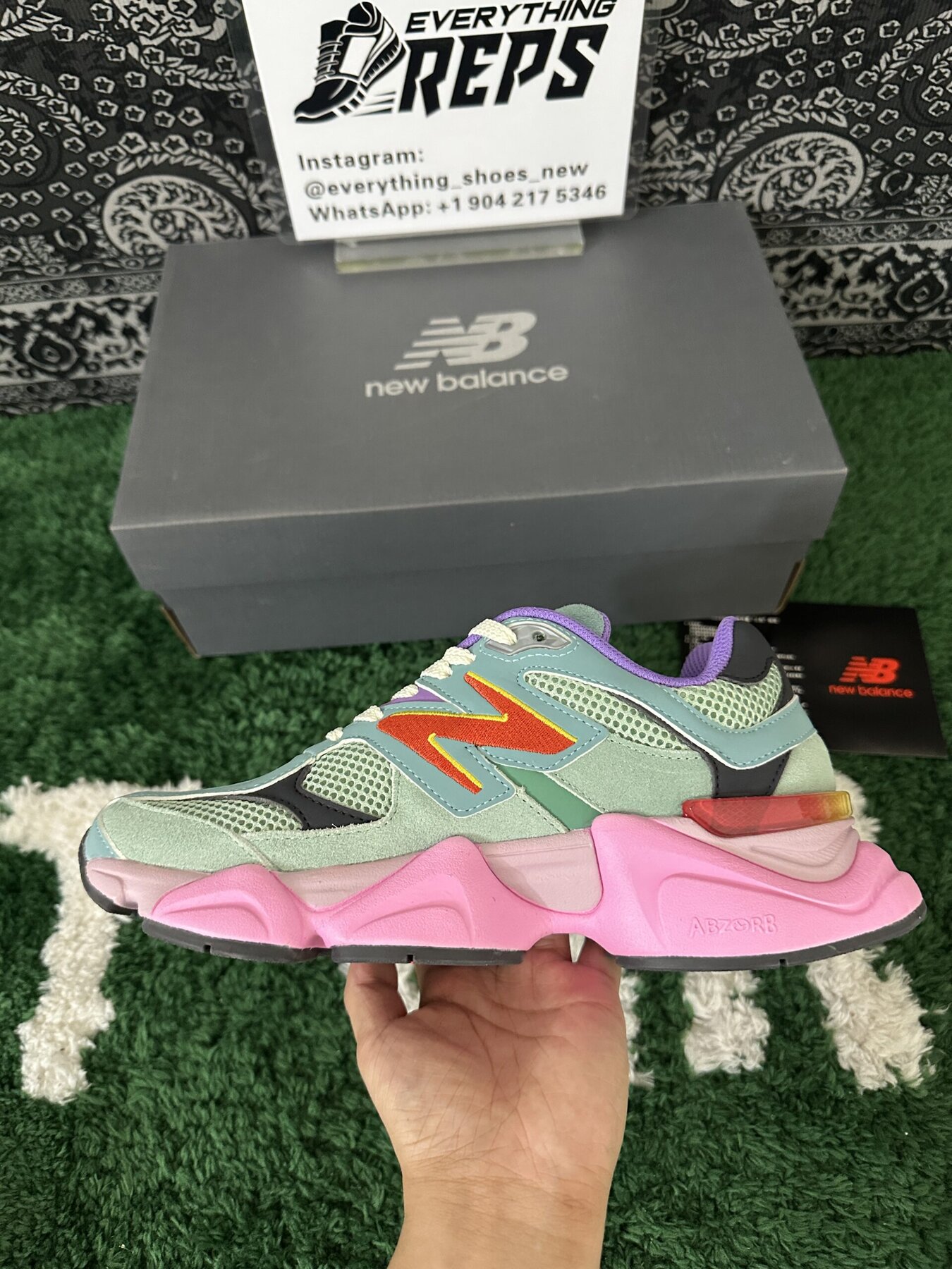 New Balance 9060 Warped Multi-Color - Image 5