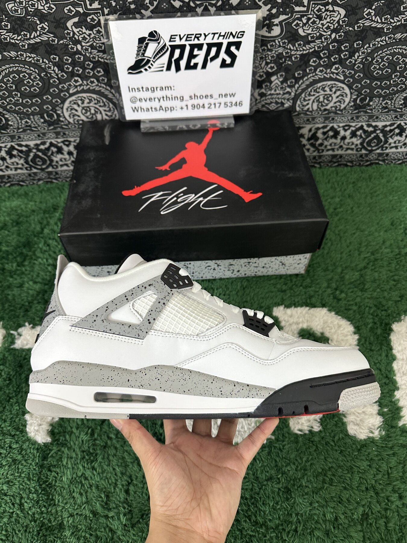 AJ4 Retro White Cement 2025 - Image 5