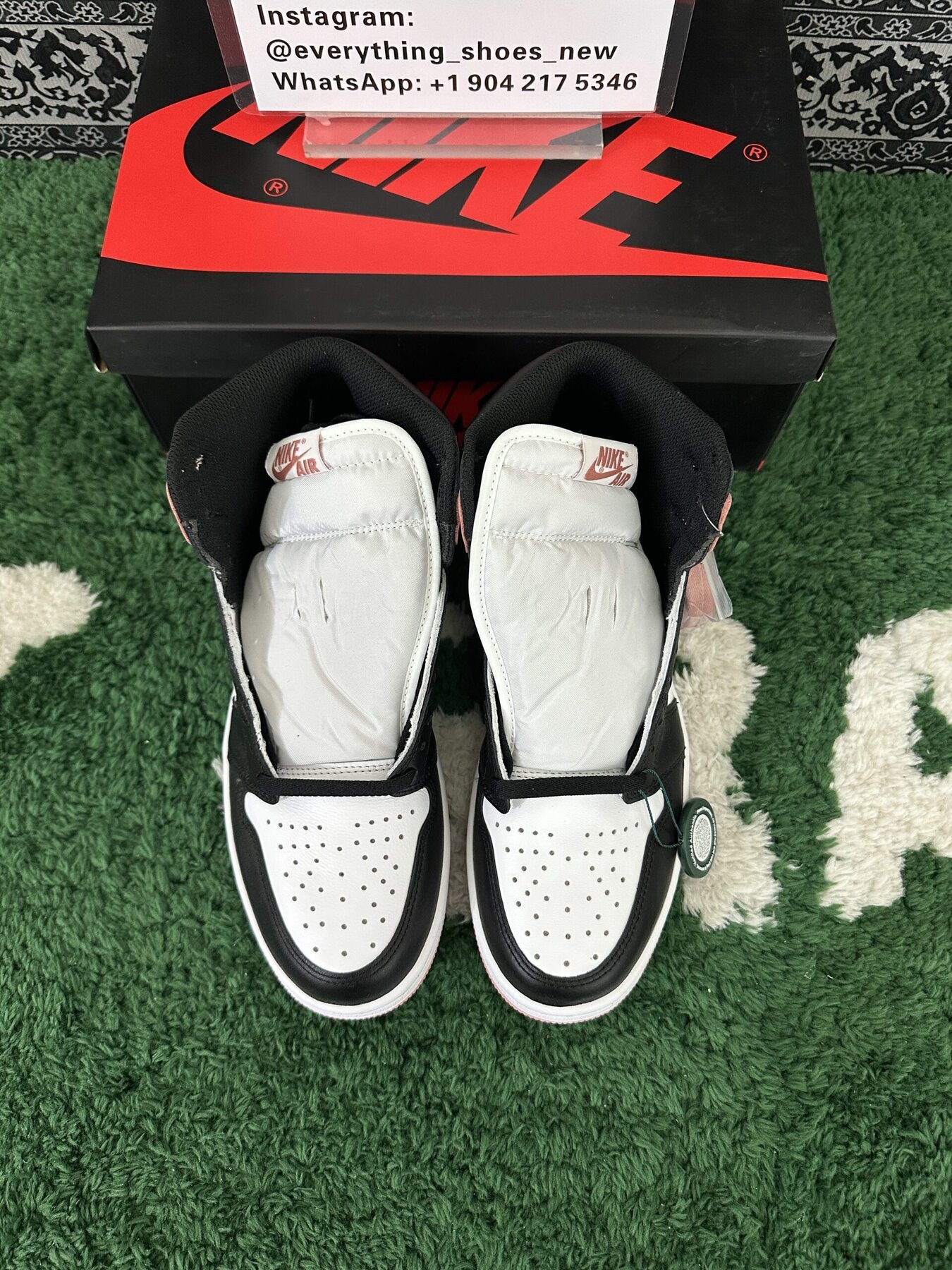 AJ1 Retro High Rust Pink - Image 9