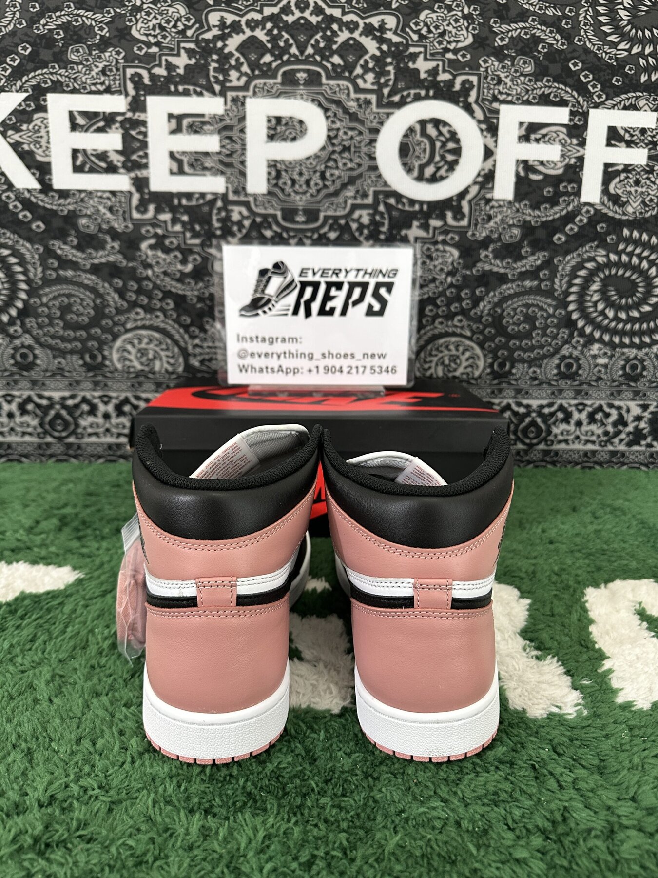 AJ1 Retro High Rust Pink - Image 8