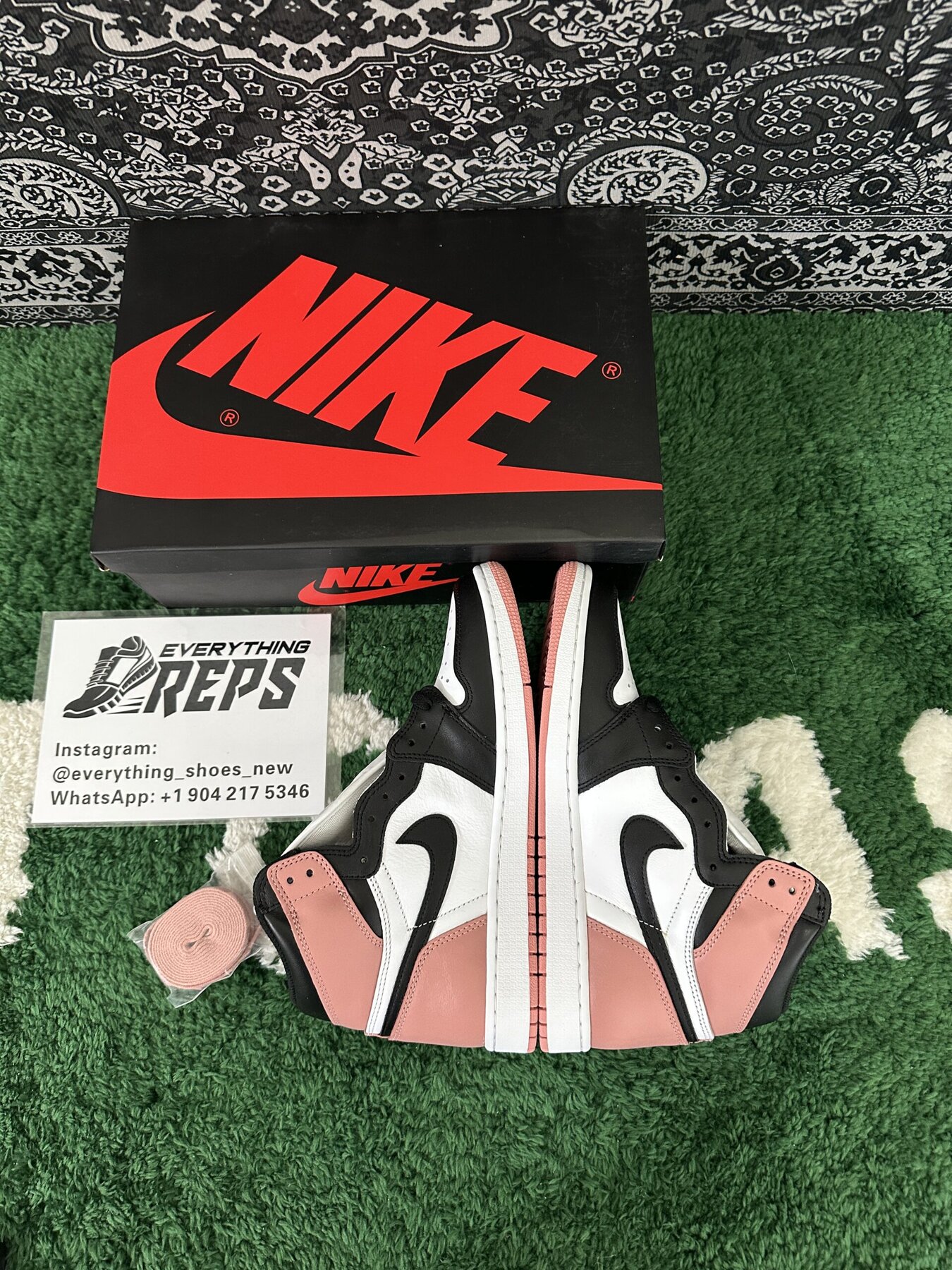 AJ1 Retro High Rust Pink - Image 3