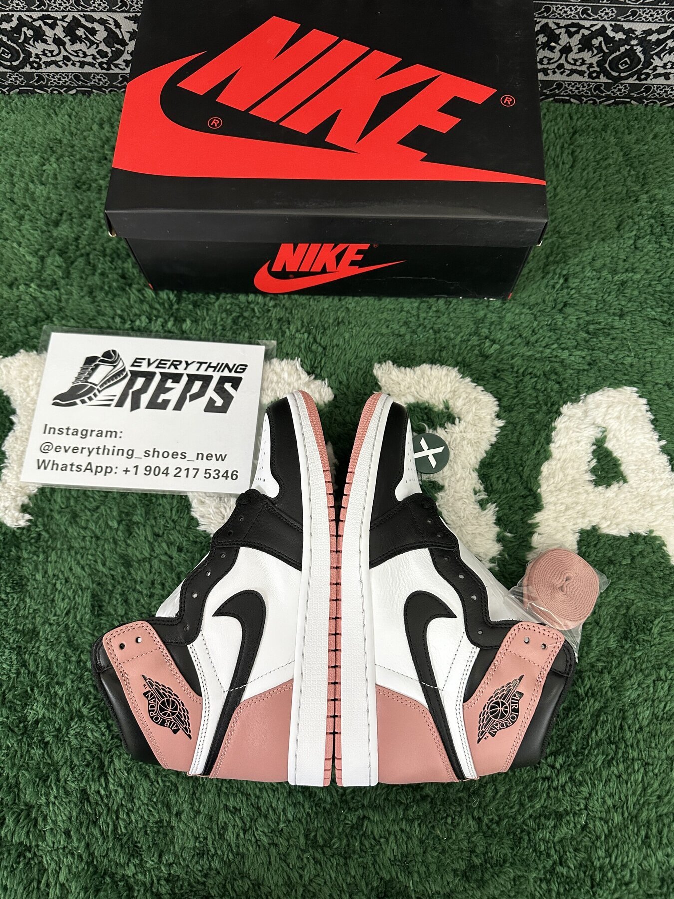 AJ1 Retro High Rust Pink - Image 2