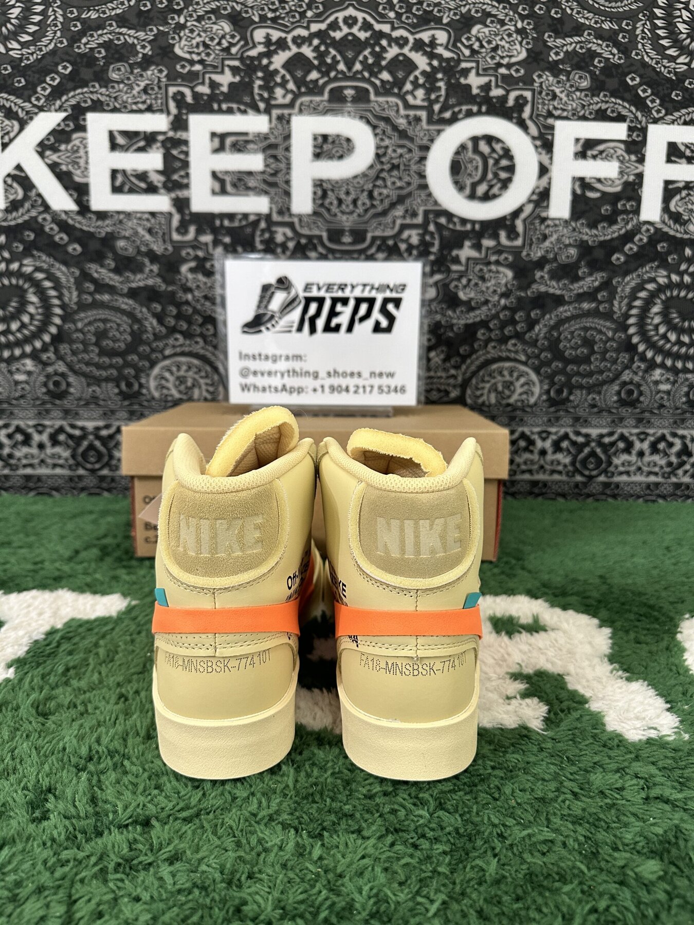 Blazer Mid Off-White All Hallow's Eve Extended Size - Image 9