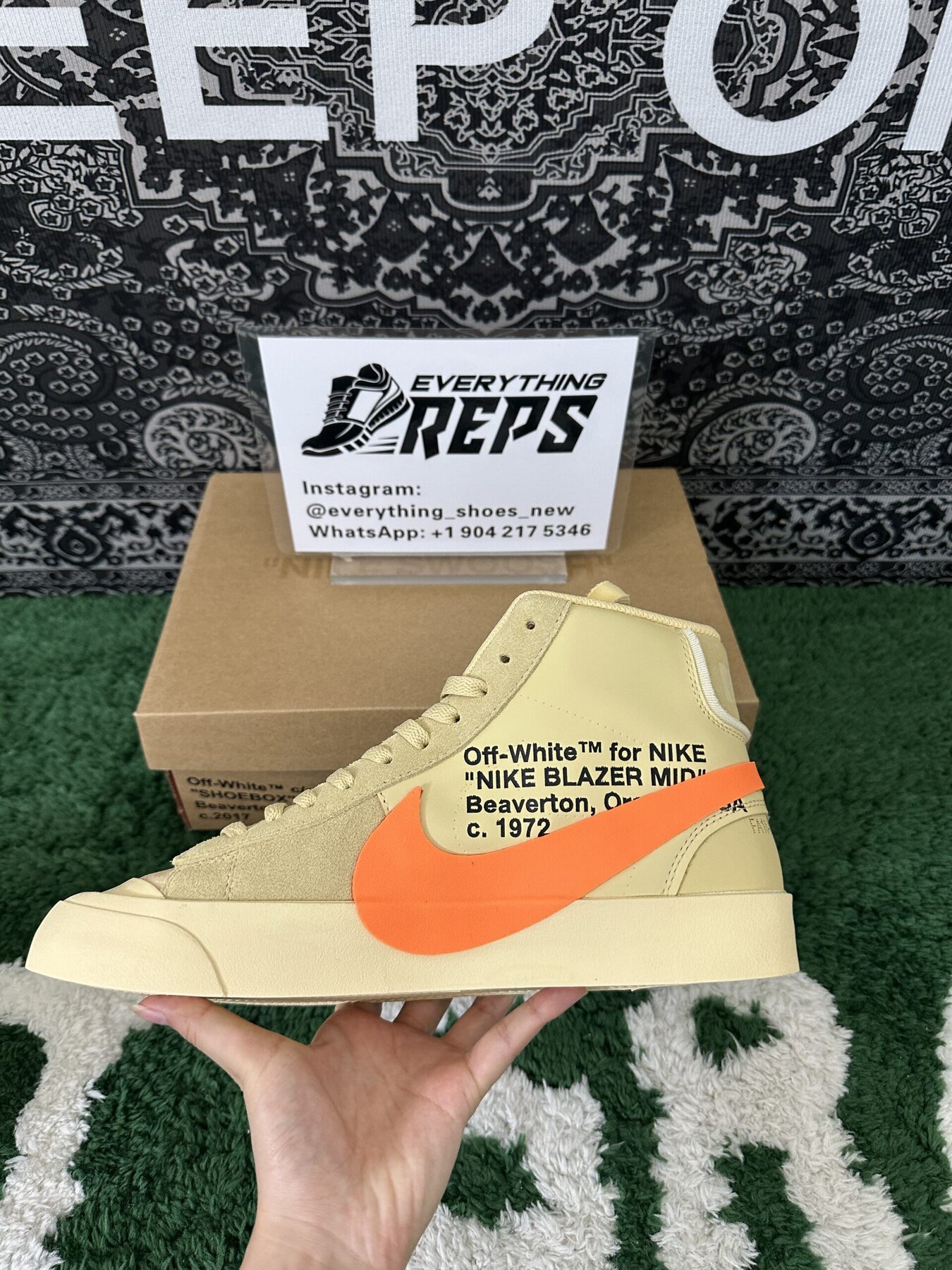 Blazer Mid Off-White All Hallow's Eve Extended Size - Image 8