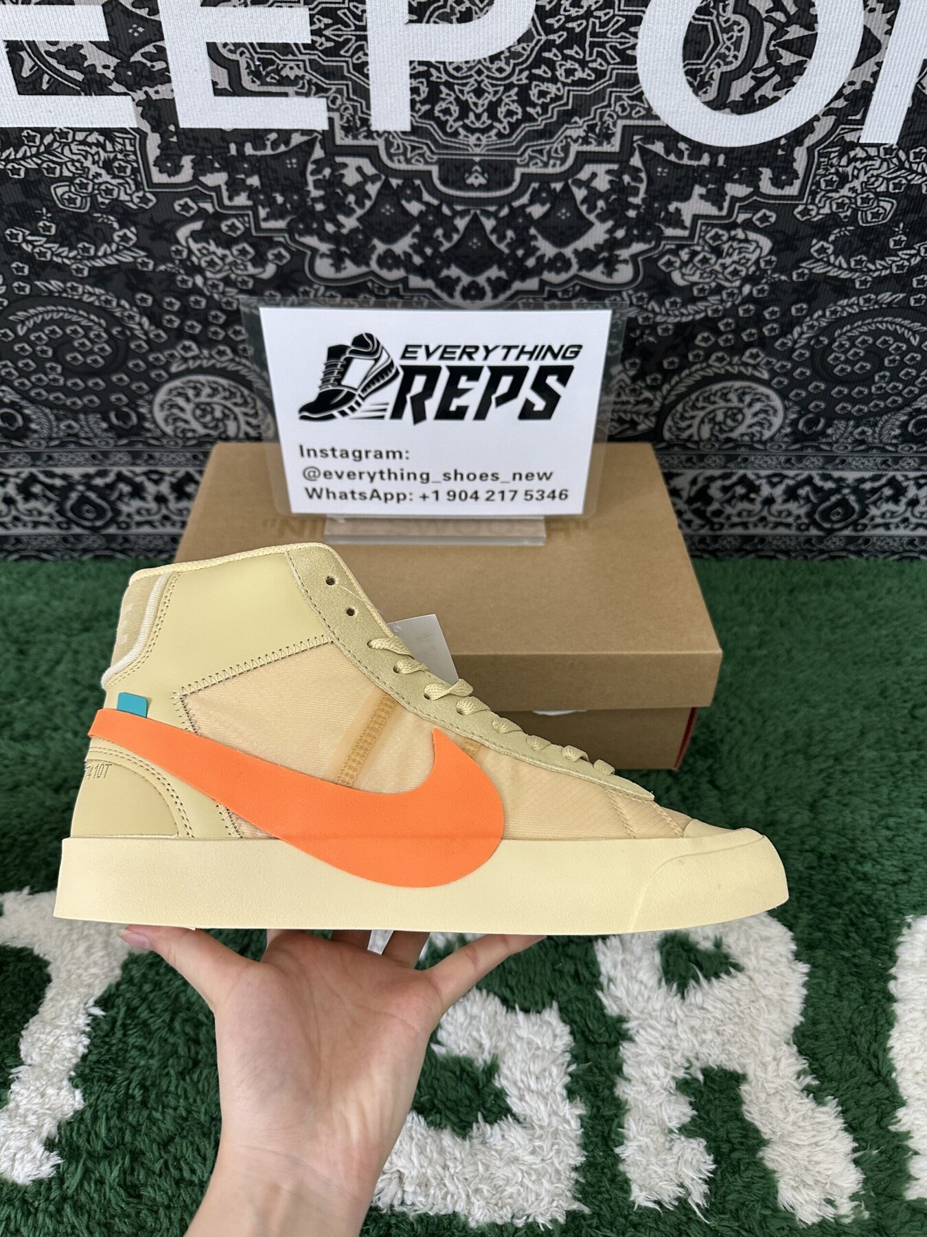 Blazer Mid Off-White All Hallow's Eve Extended Size - Image 7