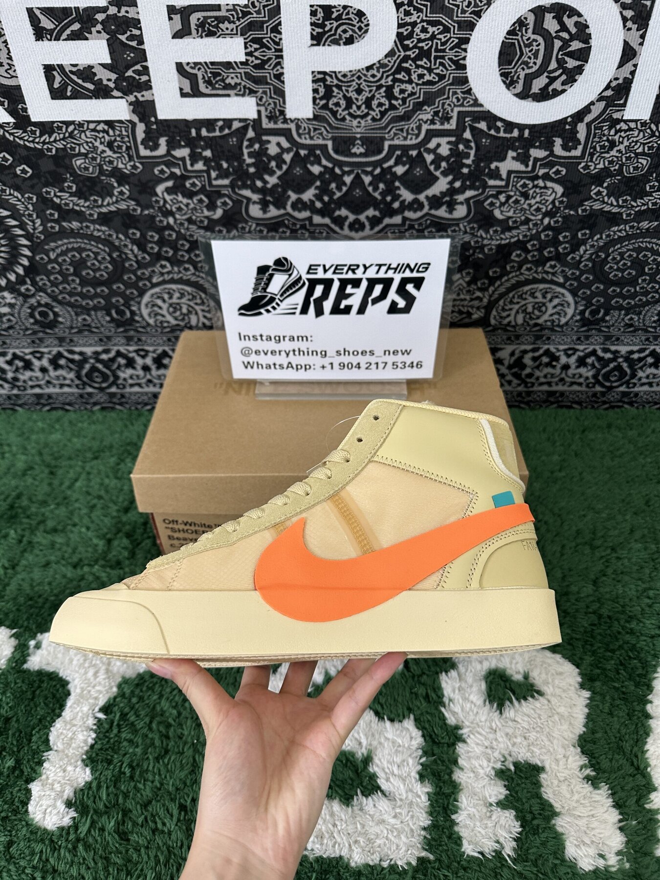 Blazer Mid Off-White All Hallow's Eve Extended Size - Image 6