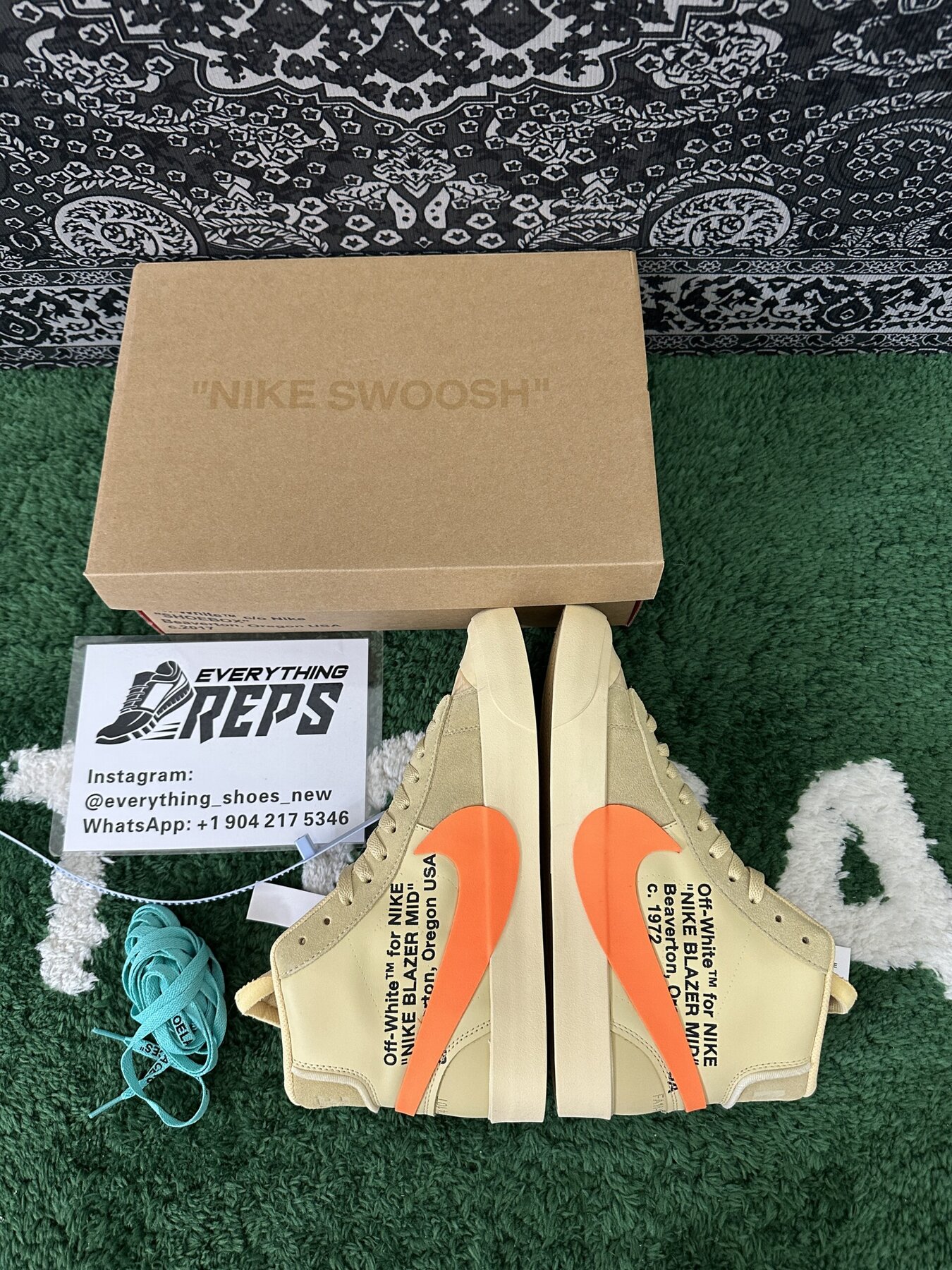 Blazer Mid Off-White All Hallow's Eve Extended Size - Image 4