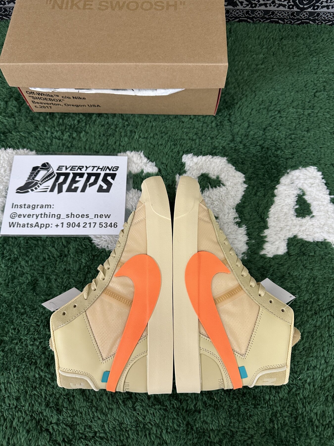 Blazer Mid Off-White All Hallow's Eve Extended Size - Image 3
