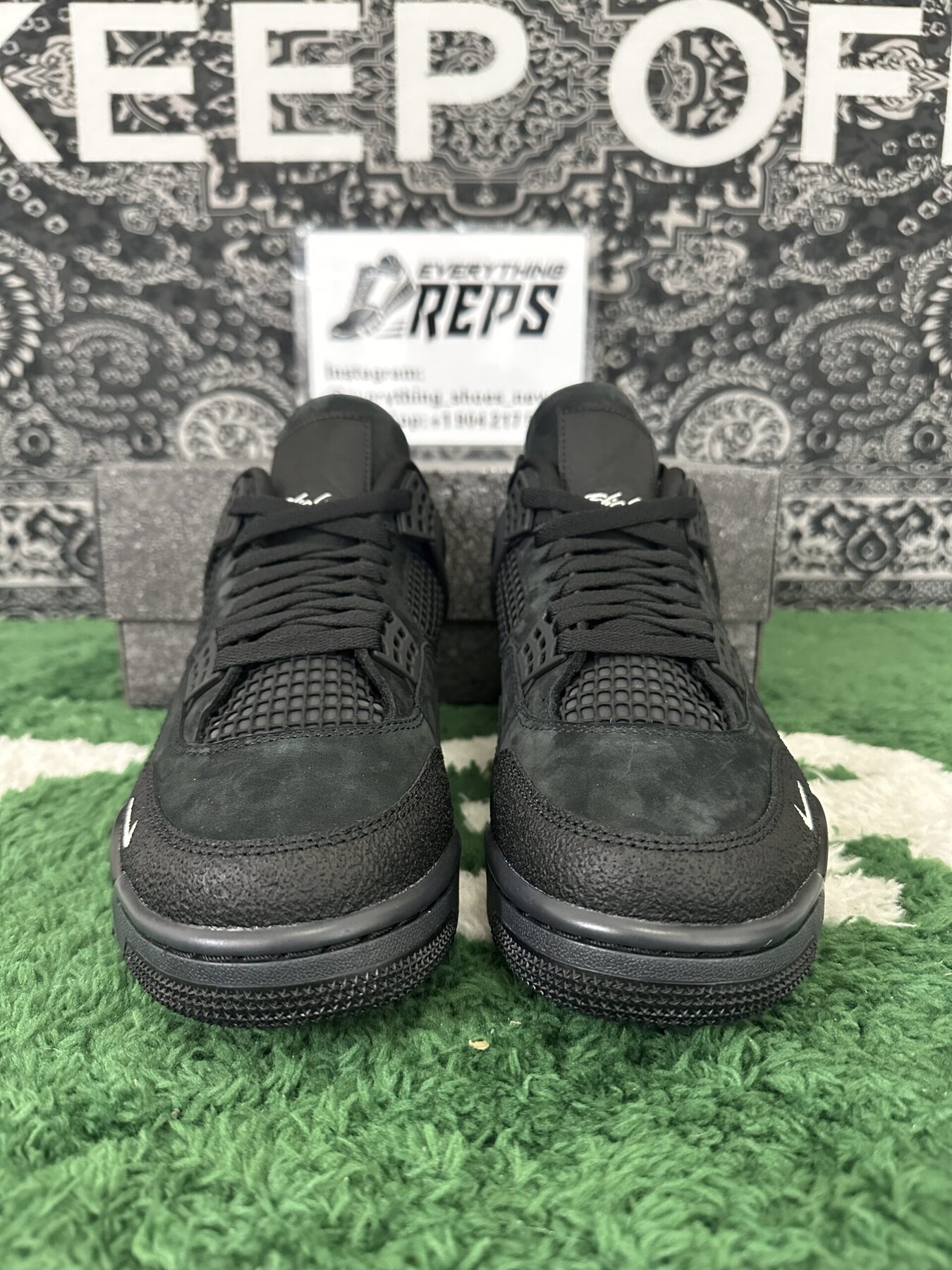 AJ4 Brick by Brick Black Edition - Image 10