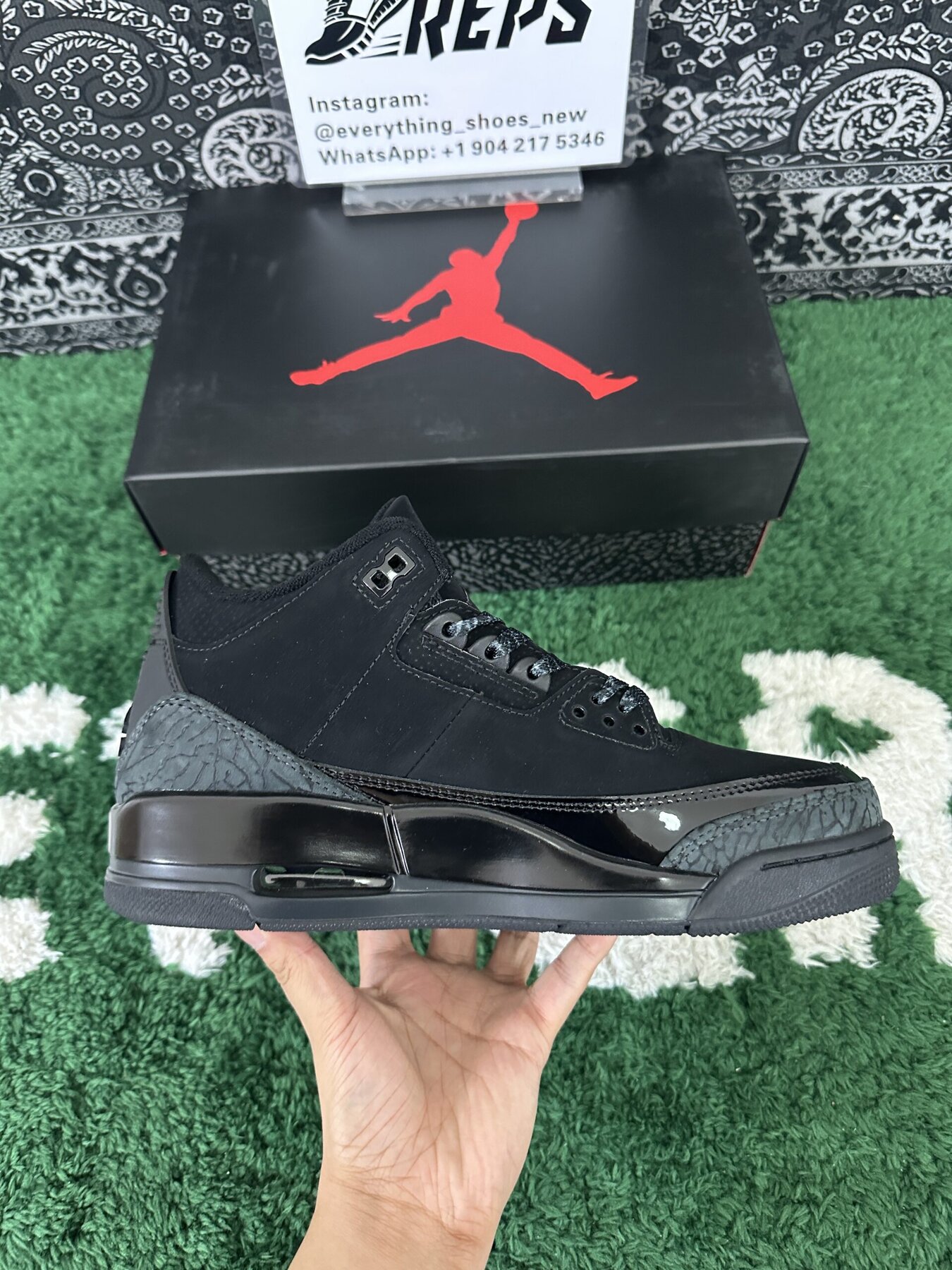 AJ3 Black Cat - Image 7