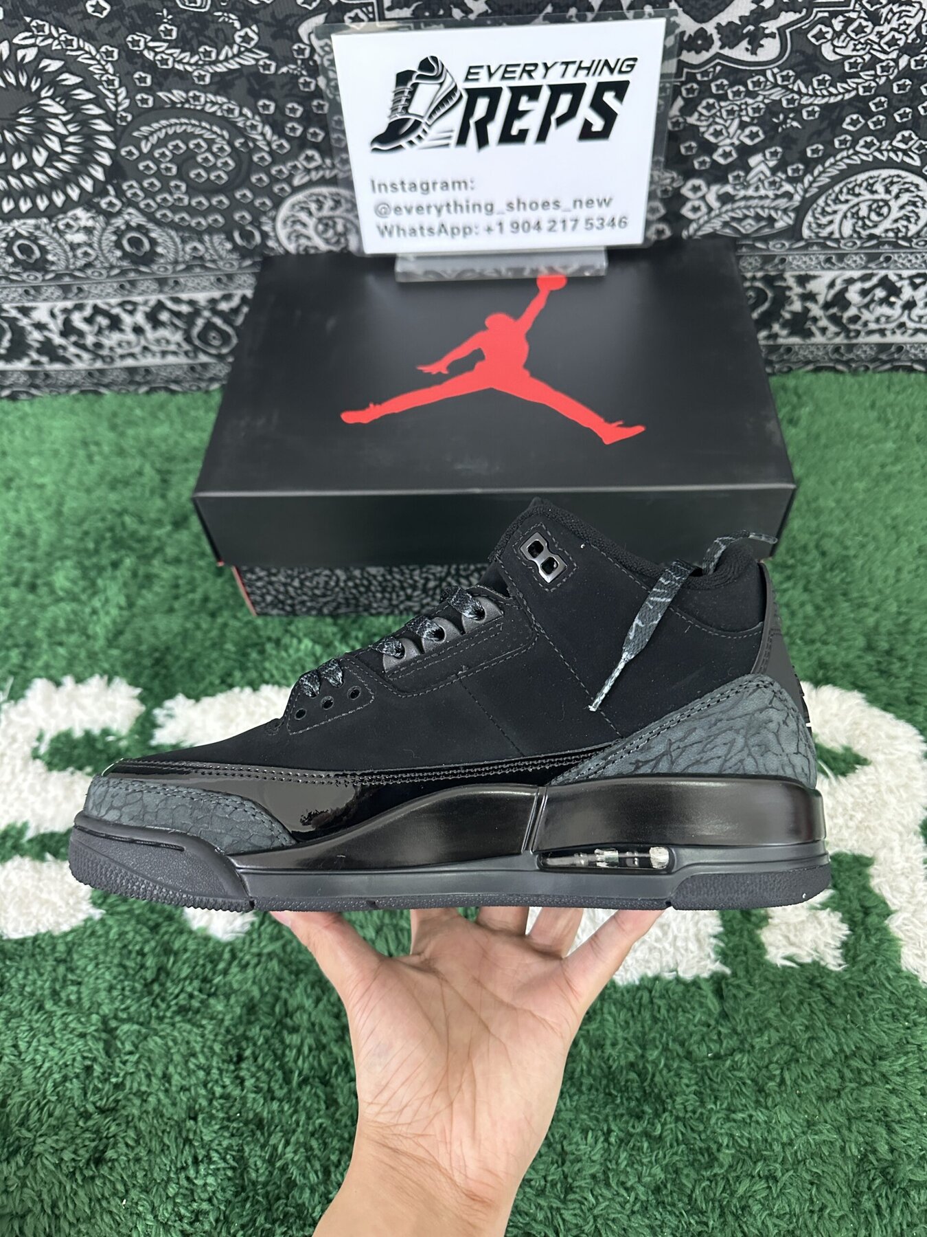 AJ3 Black Cat - Image 4