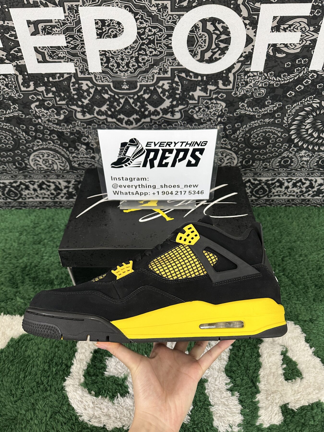 AJ4 Retro Thunder - Image 7