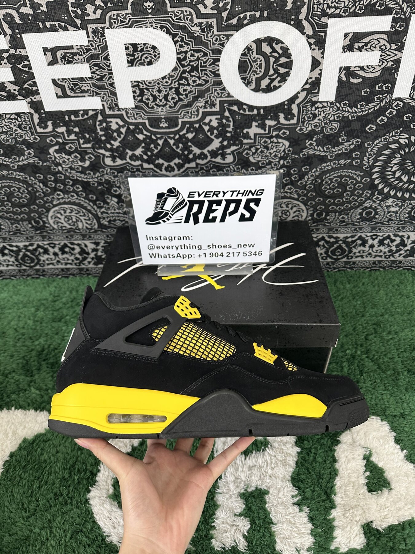 AJ4 Retro Thunder - Image 6