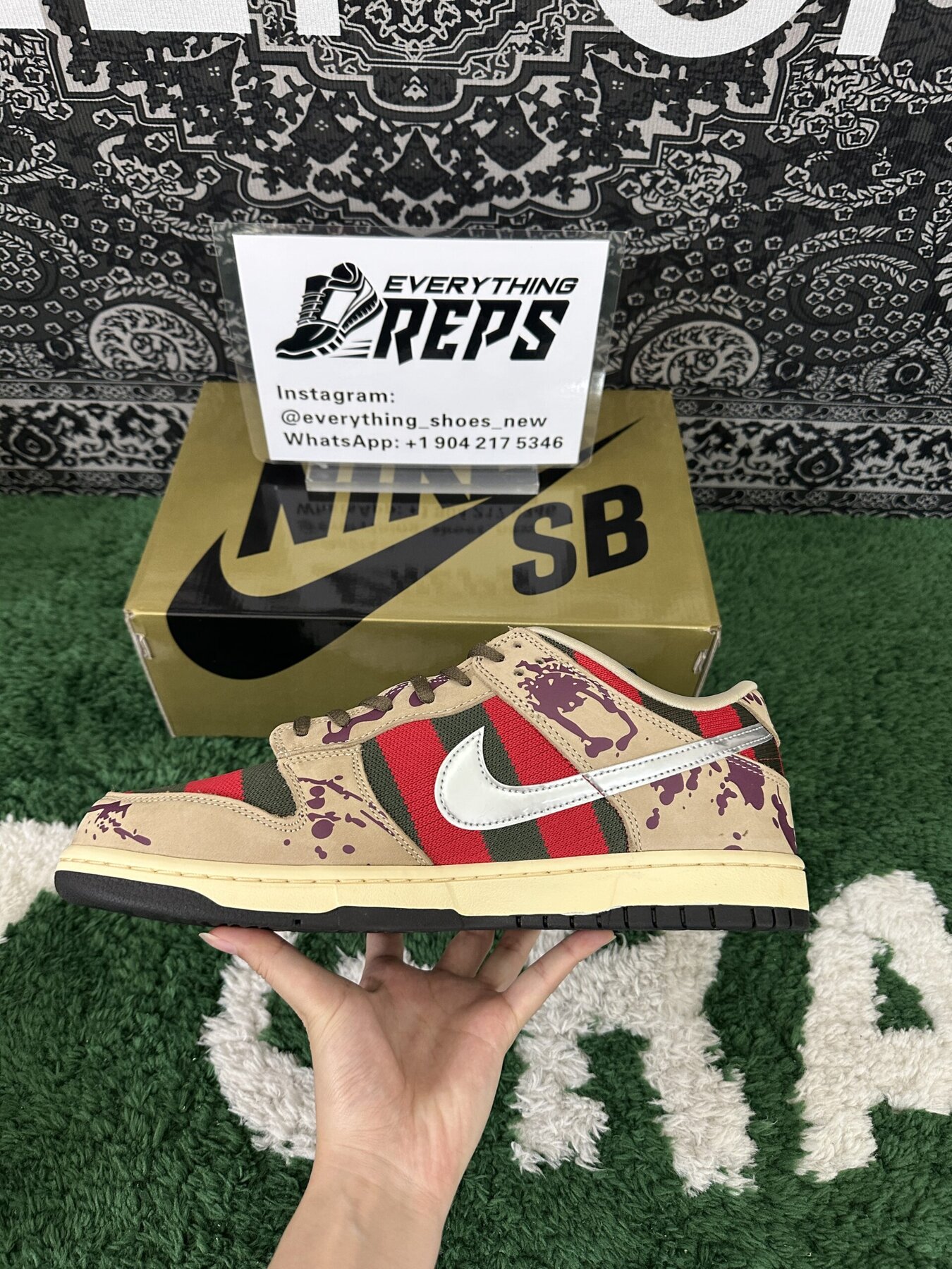 Dunk SB Low Freddy Krueger - Image 5