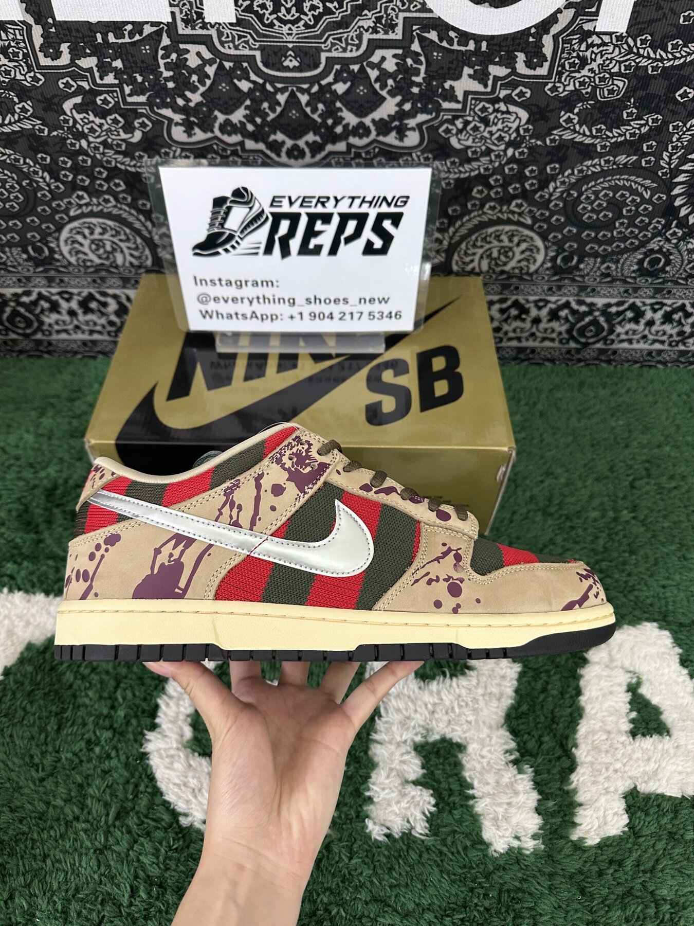 Dunk SB Low Freddy Krueger - Image 10