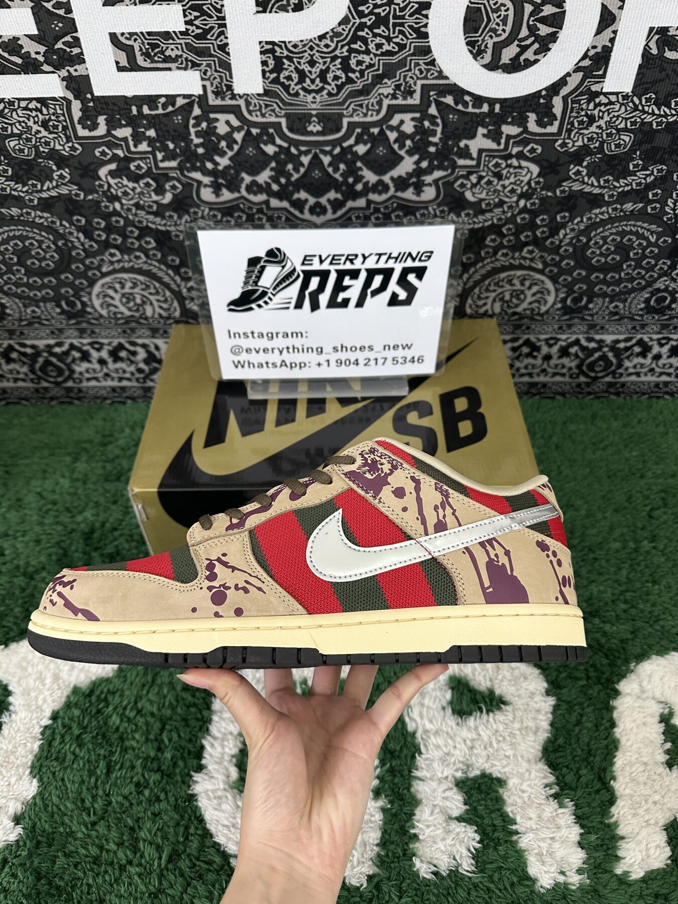 Dunk SB Low Freddy Krueger - Image 9