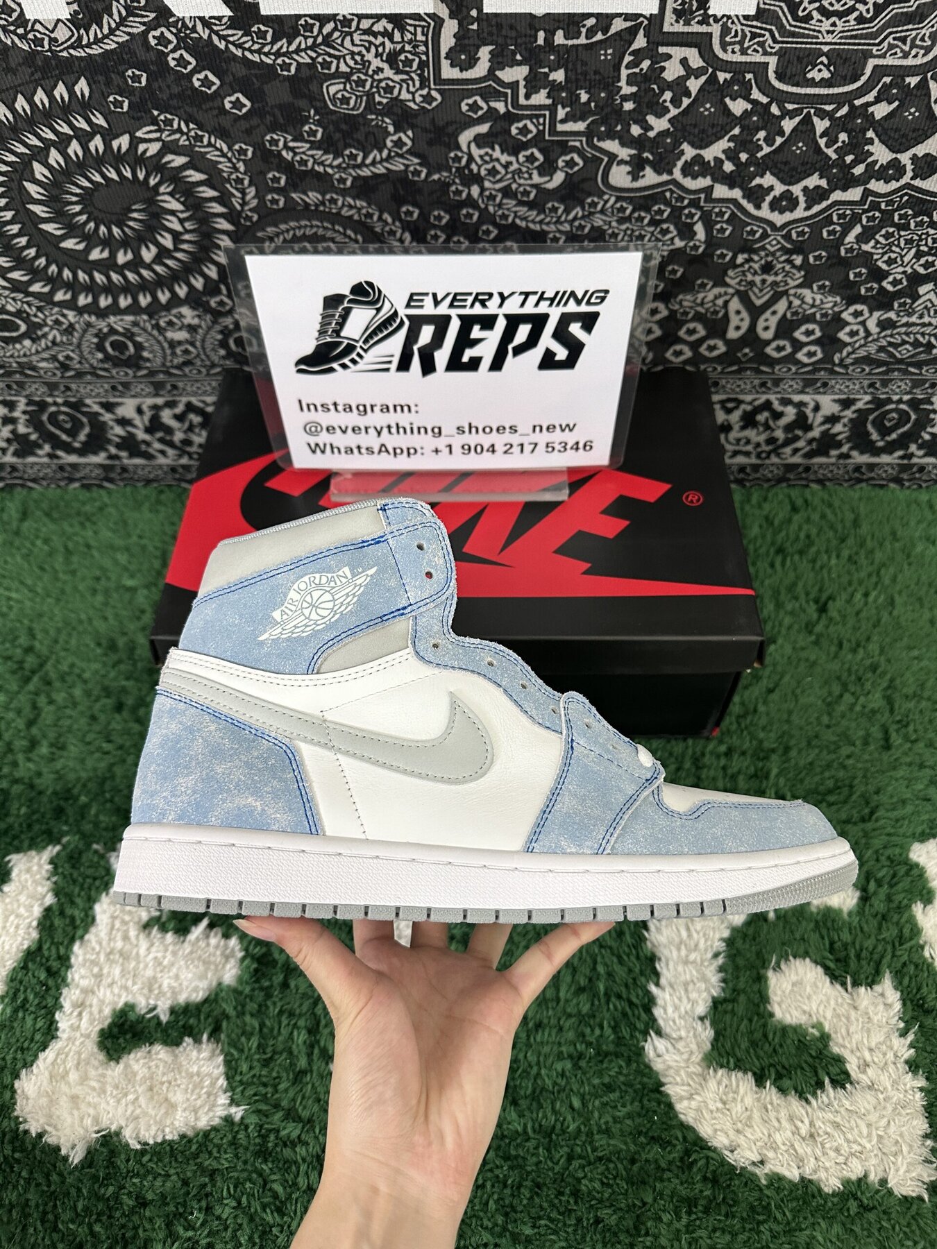 AJ1 Retro High OG Hyper Royal - Image 6