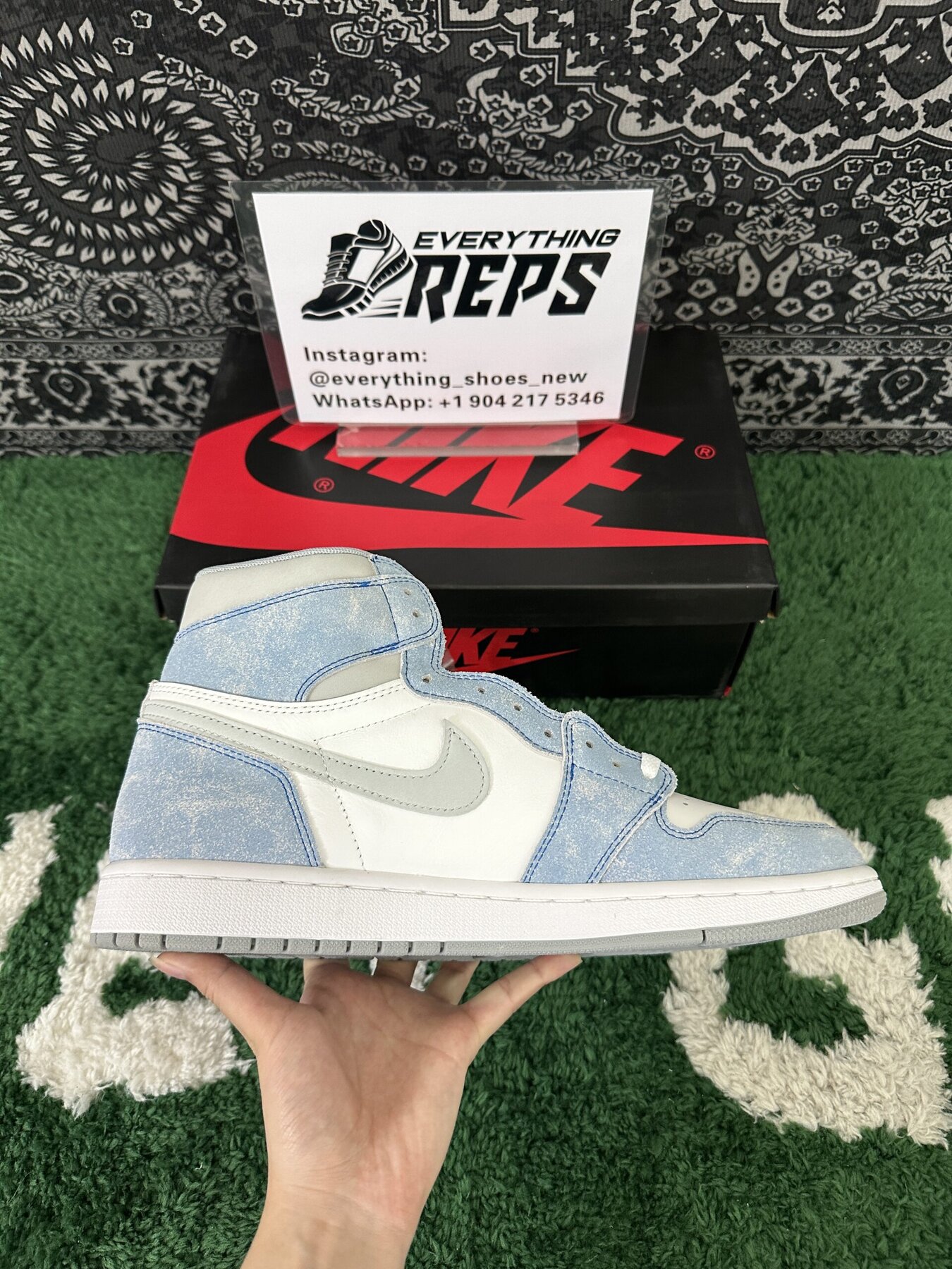 AJ1 Retro High OG Hyper Royal - Image 4