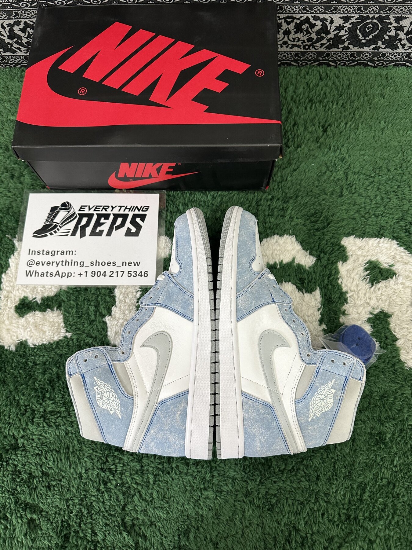 AJ1 Retro High OG Hyper Royal - Image 2
