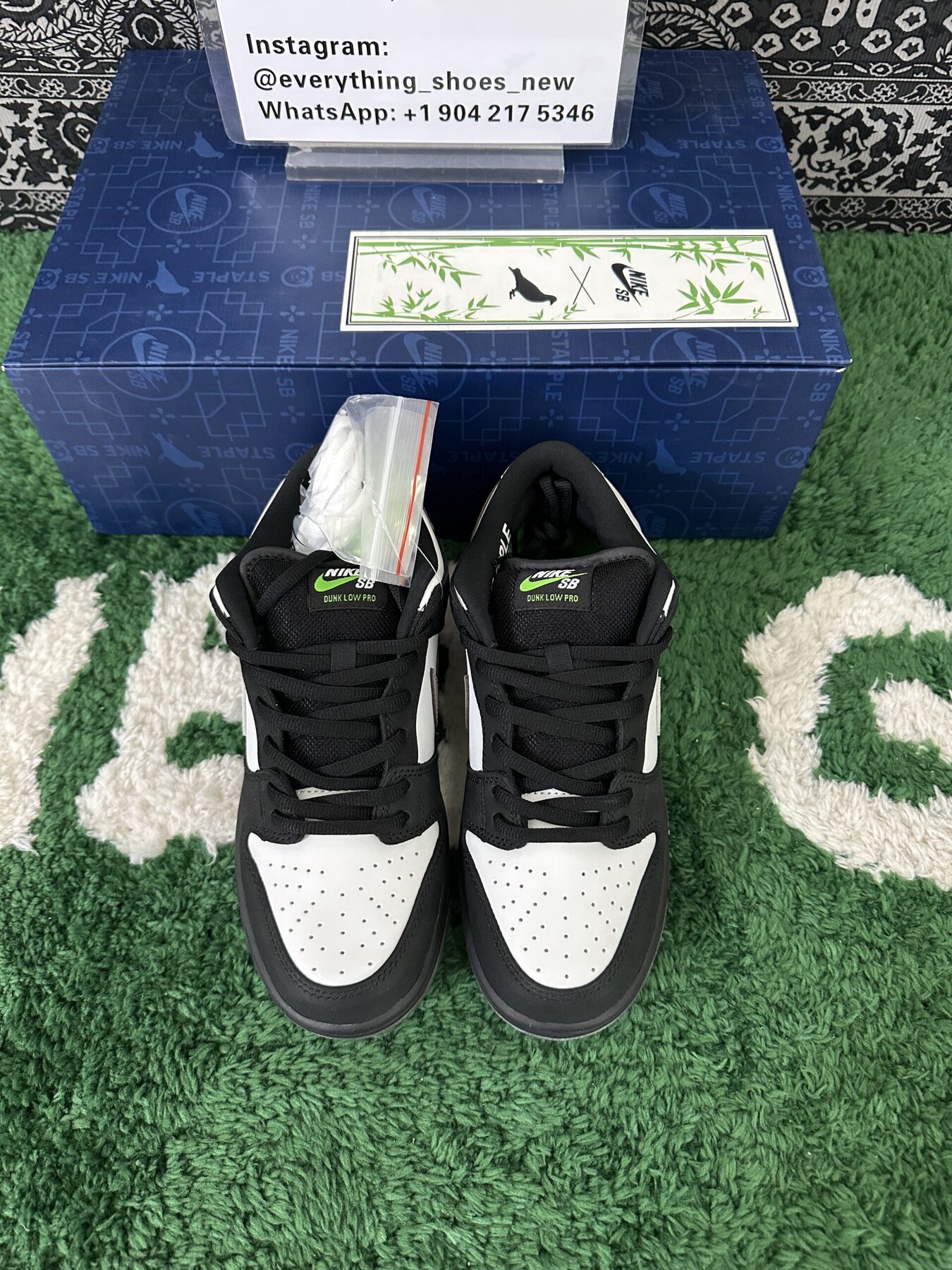 SB Dunk Low Staple Panda - Image 10