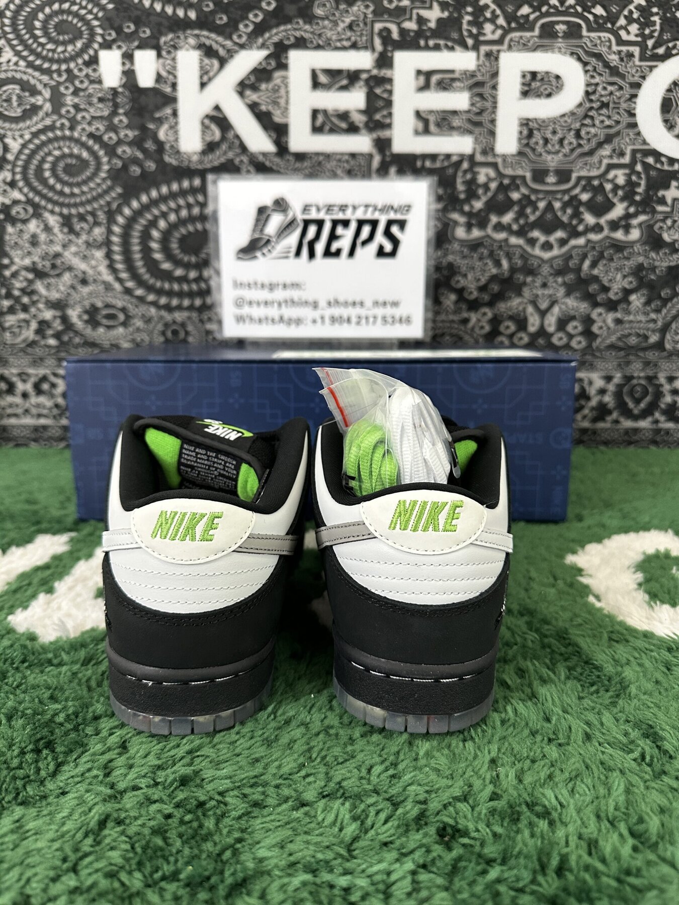 SB Dunk Low Staple Panda - Image 9