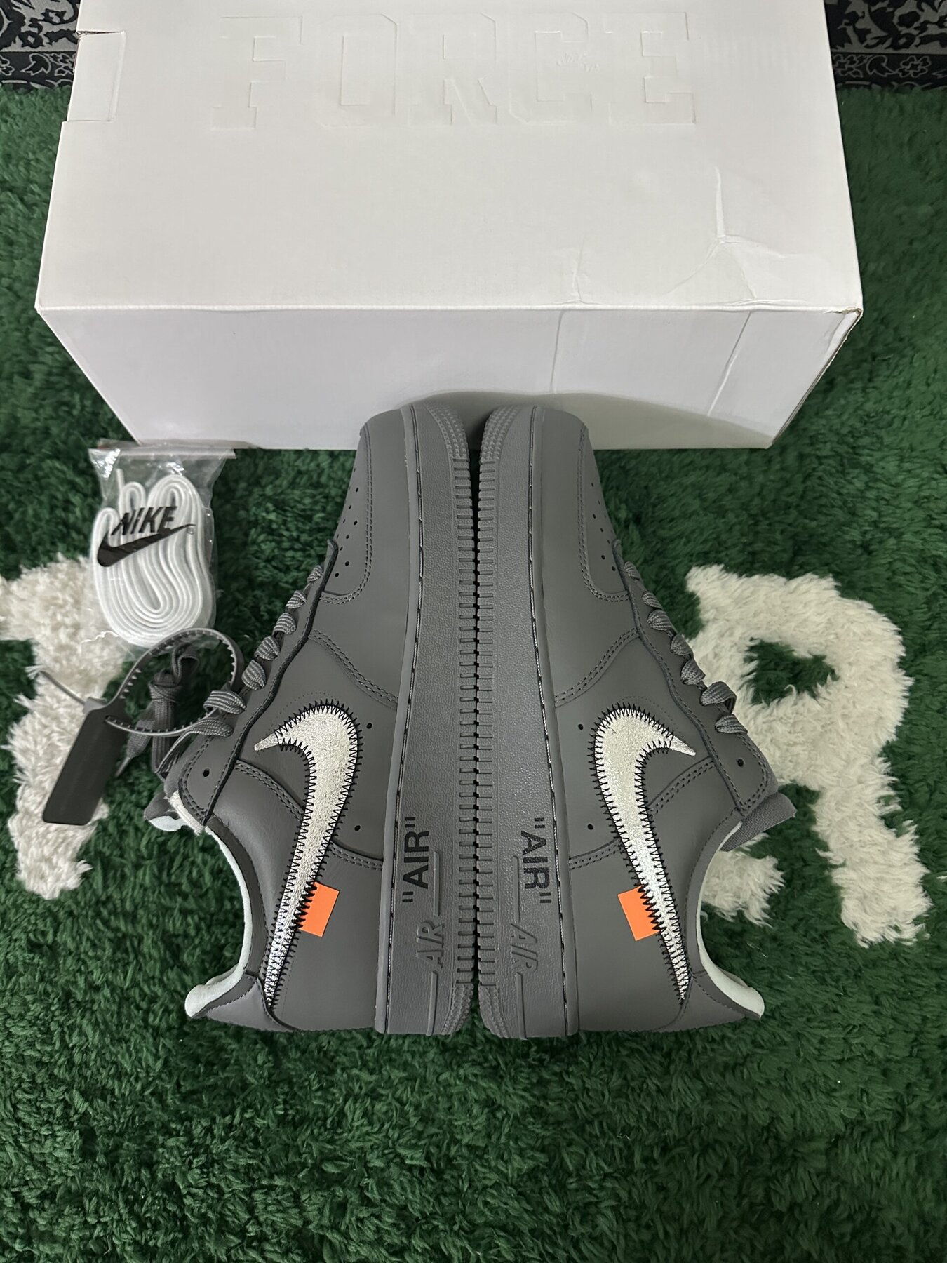 Off-White Air Force 1 Ghost Grey - Image 2