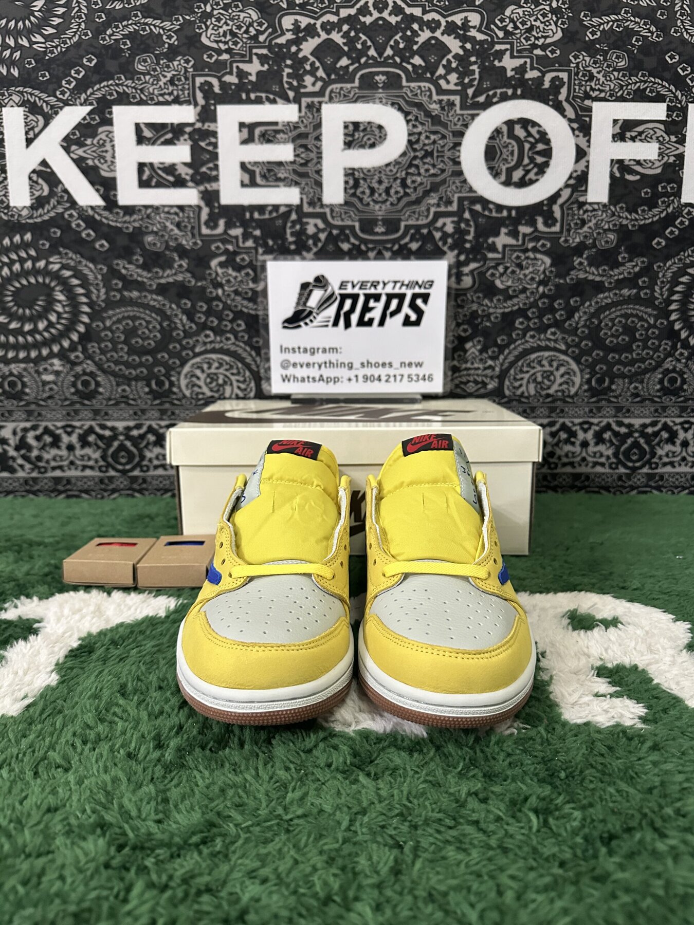 AJ1 Retro Low OG TS Canary - Image 10