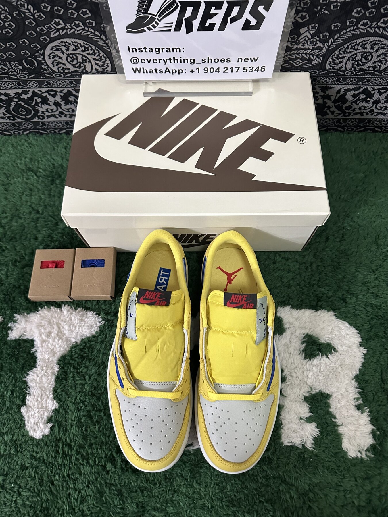 AJ1 Retro Low OG TS Canary - Image 9