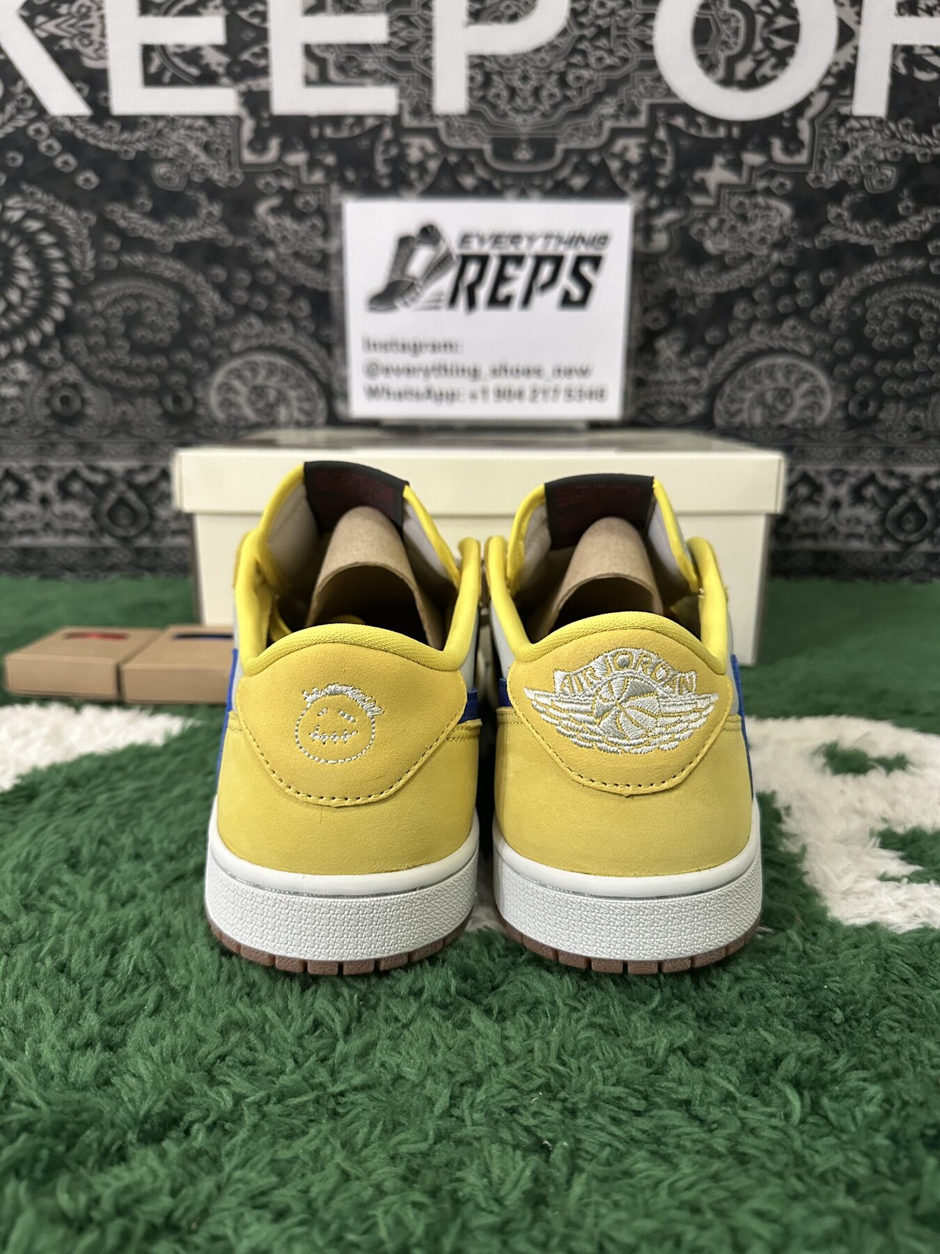 AJ1 Retro Low OG TS Canary - Image 8